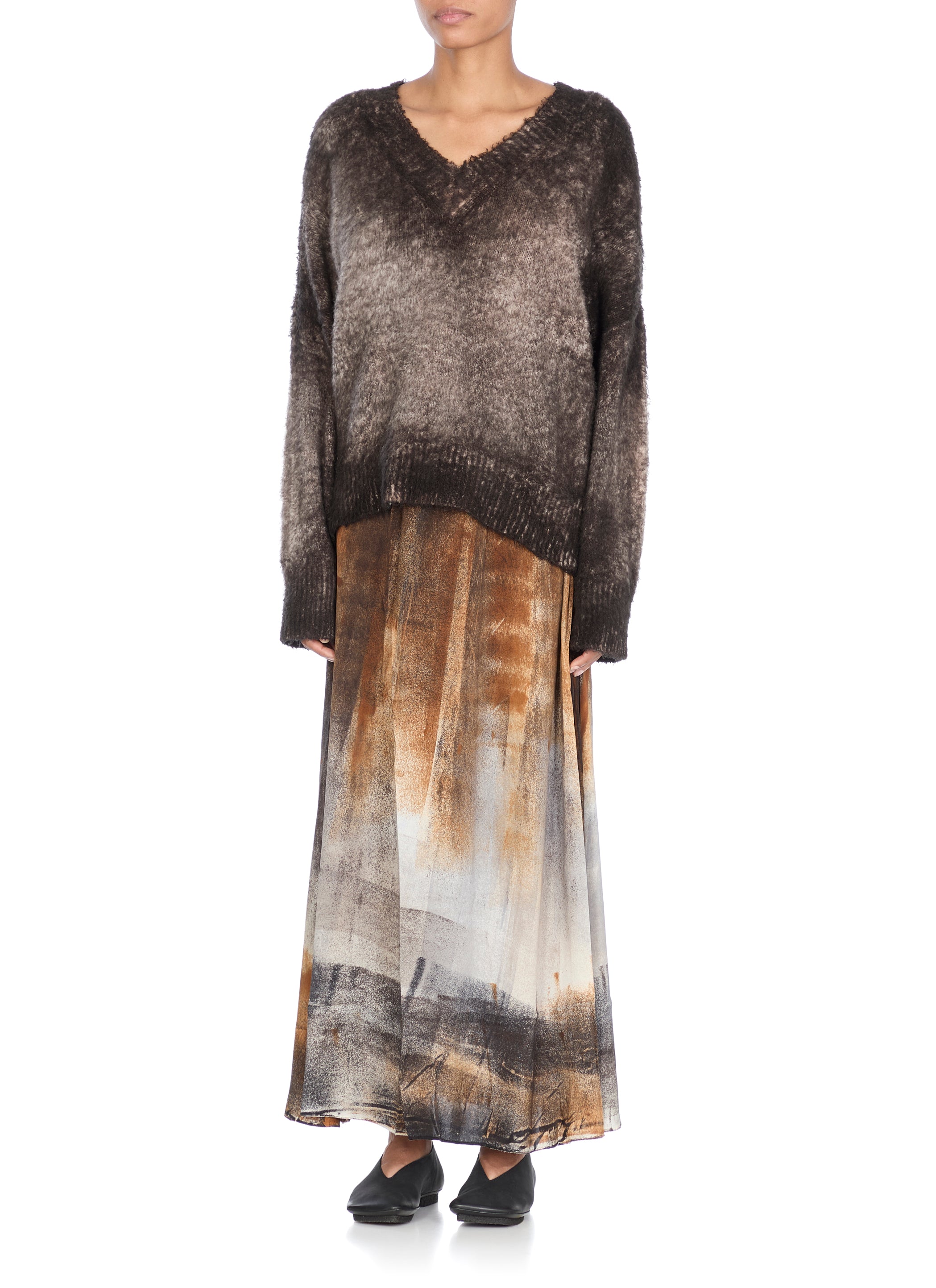 Avant Toi Sweaters Grey Cotton Polyamide Elastane