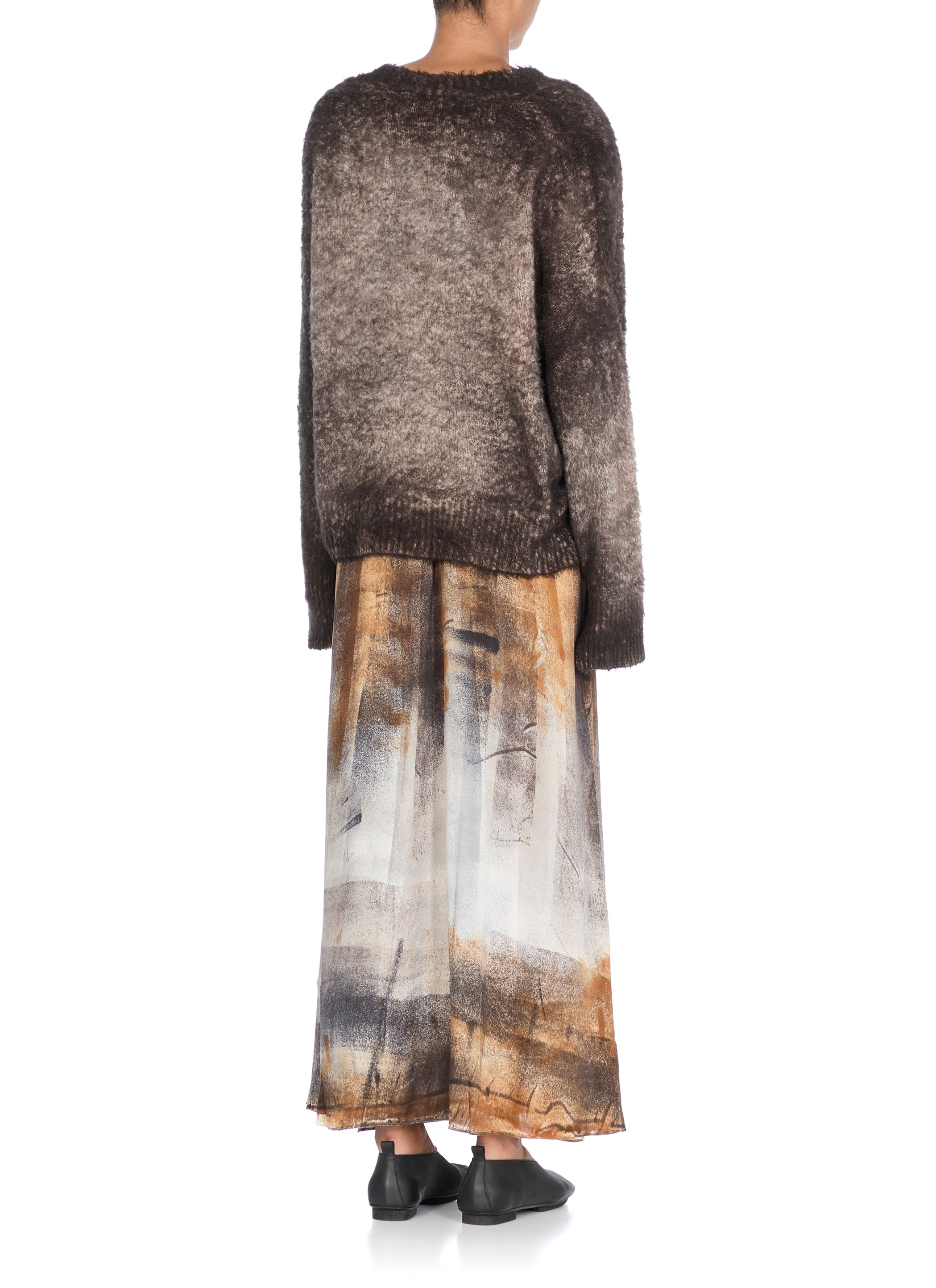 Avant Toi Sweaters Grey Cotton Polyamide Elastane