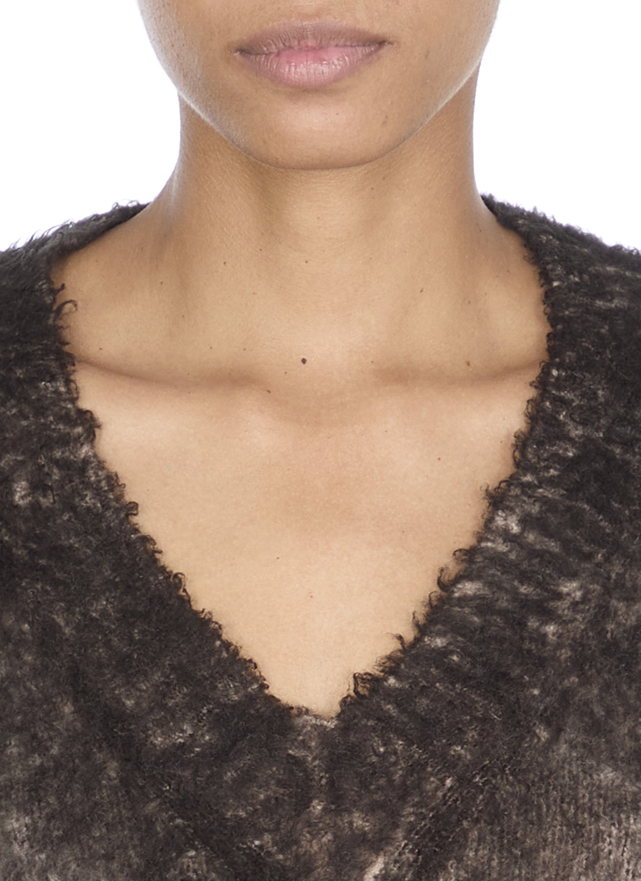 Avant Toi Sweaters Grey Cotton Polyamide Elastane