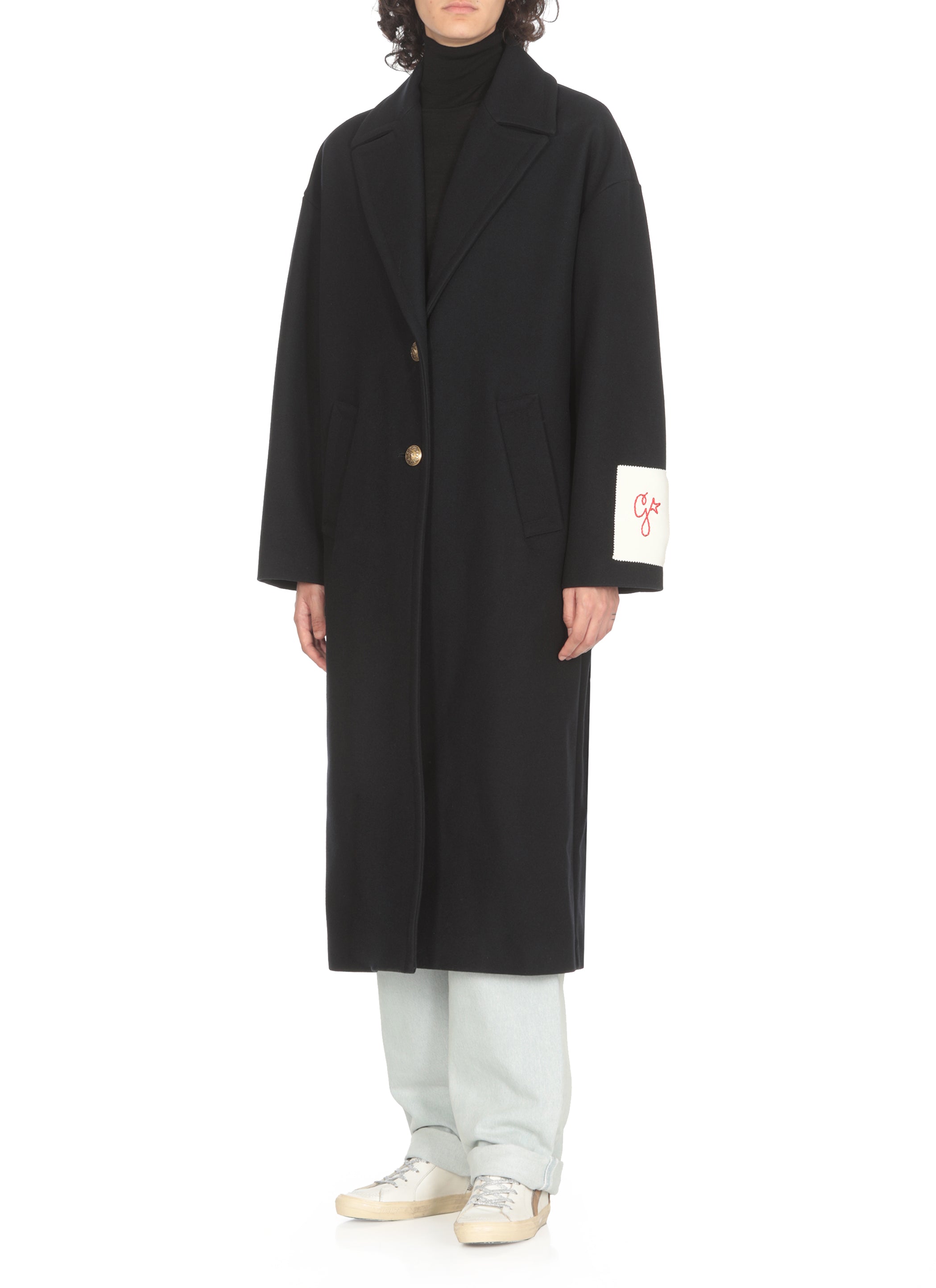 Golden Goose Coats Blue
