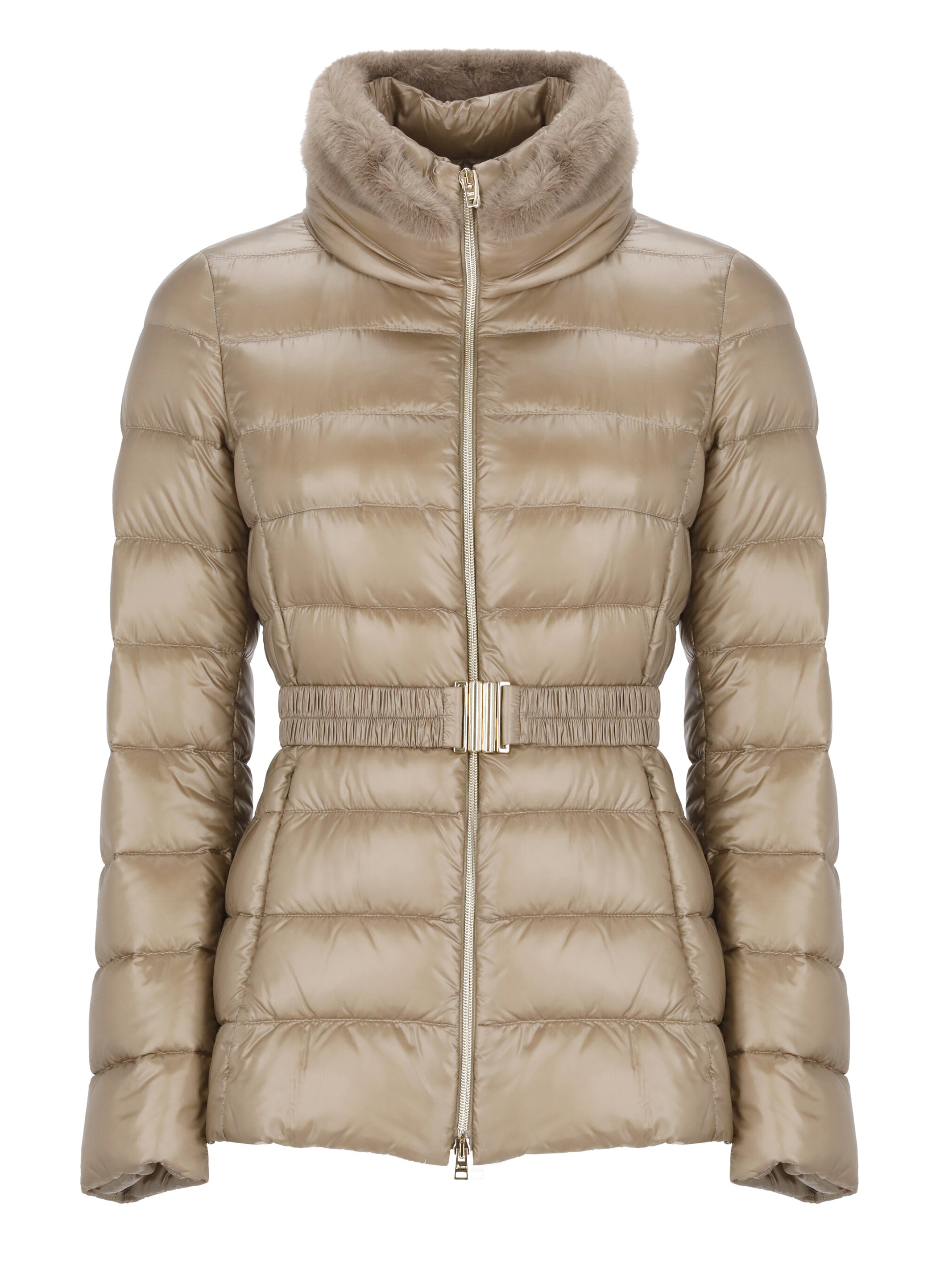 Herno Coats Beige