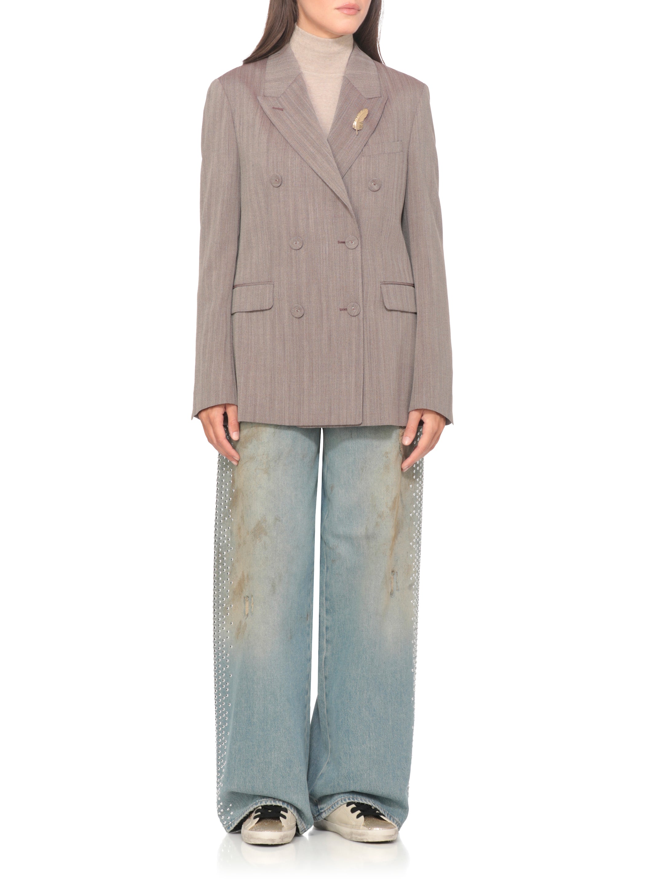 Golden Goose Jackets Brown