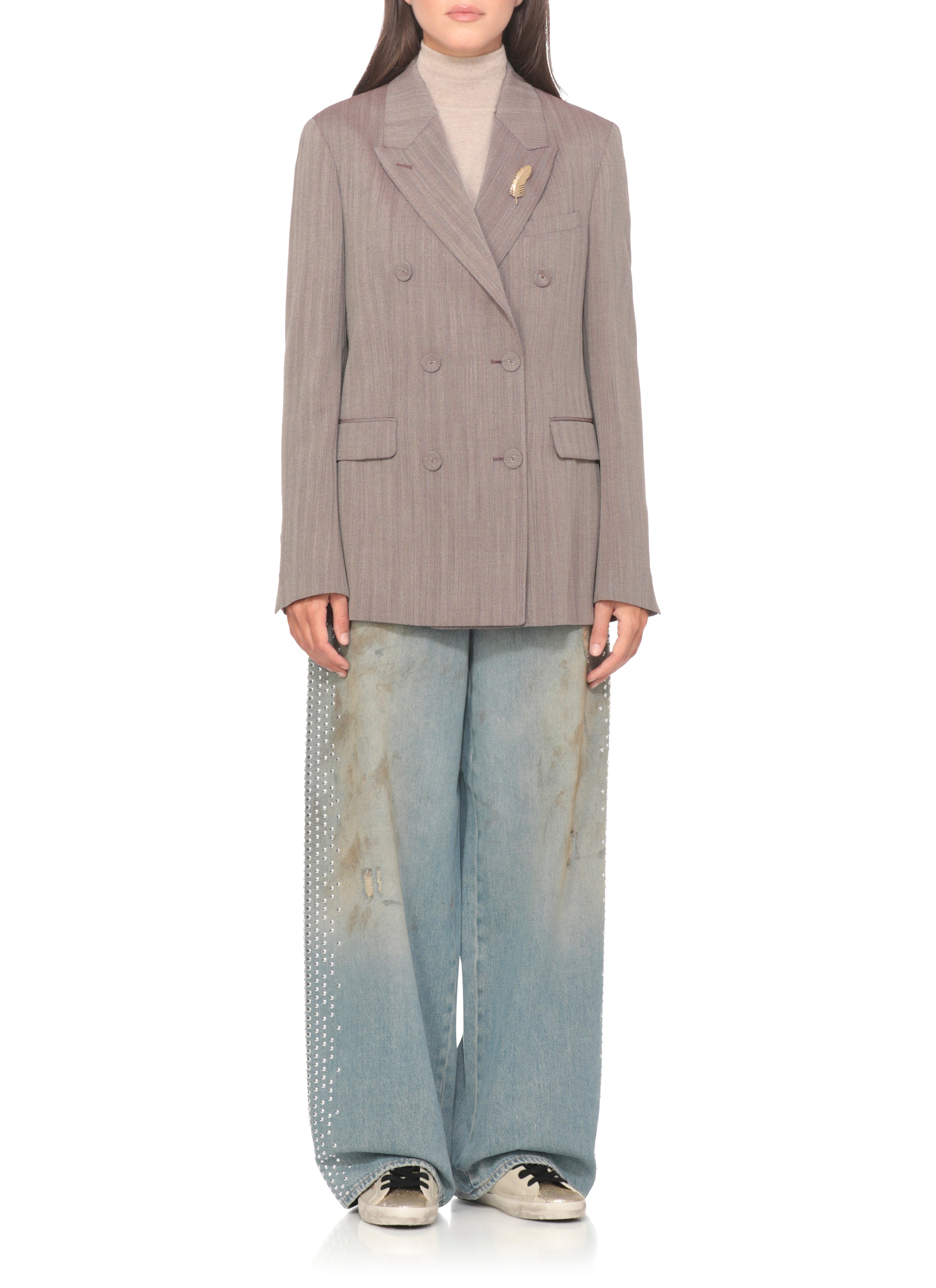 Golden Goose Jackets Brown