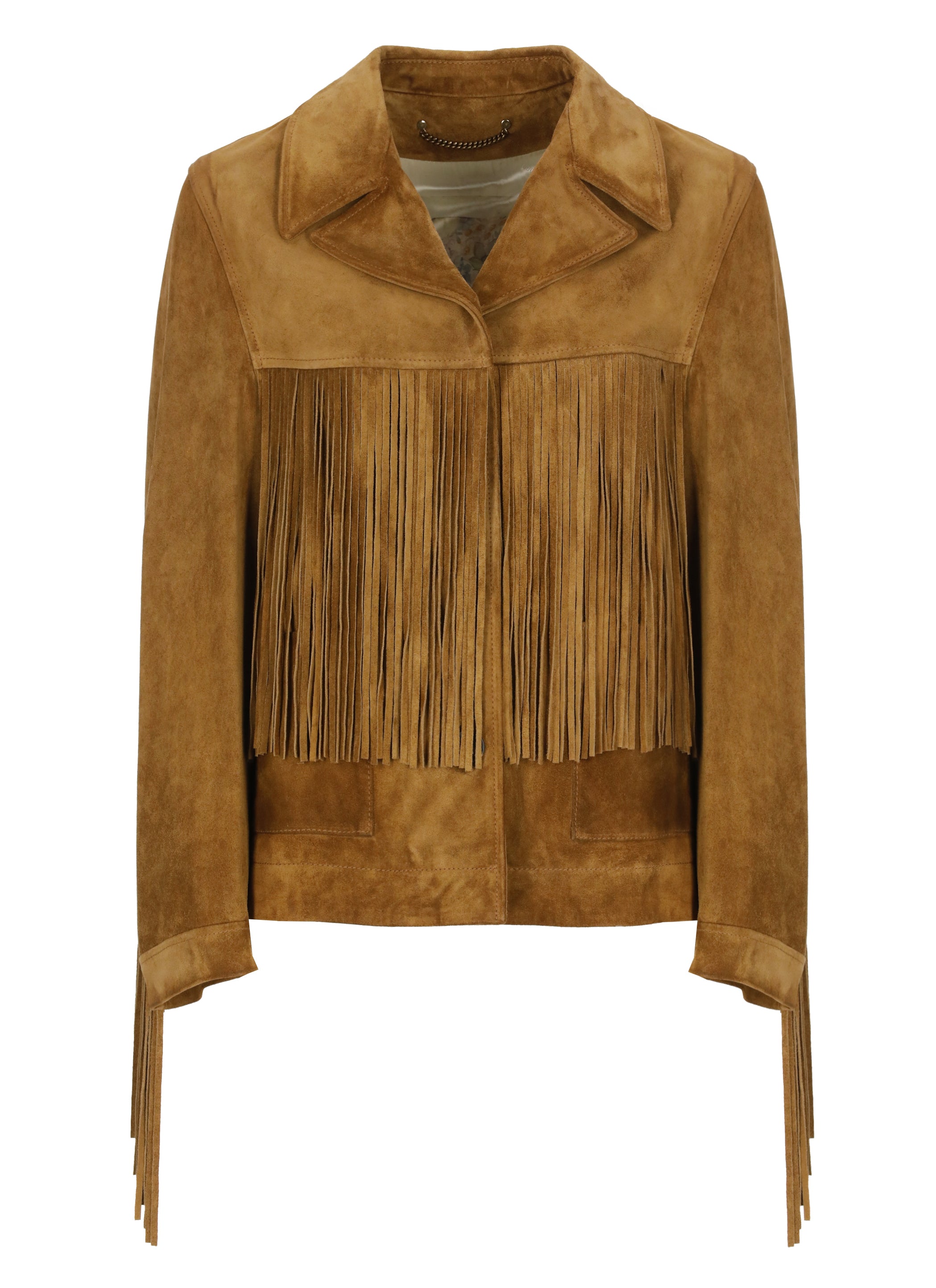 Golden Goose Jackets Brown Cowhide Lining: Viscose
