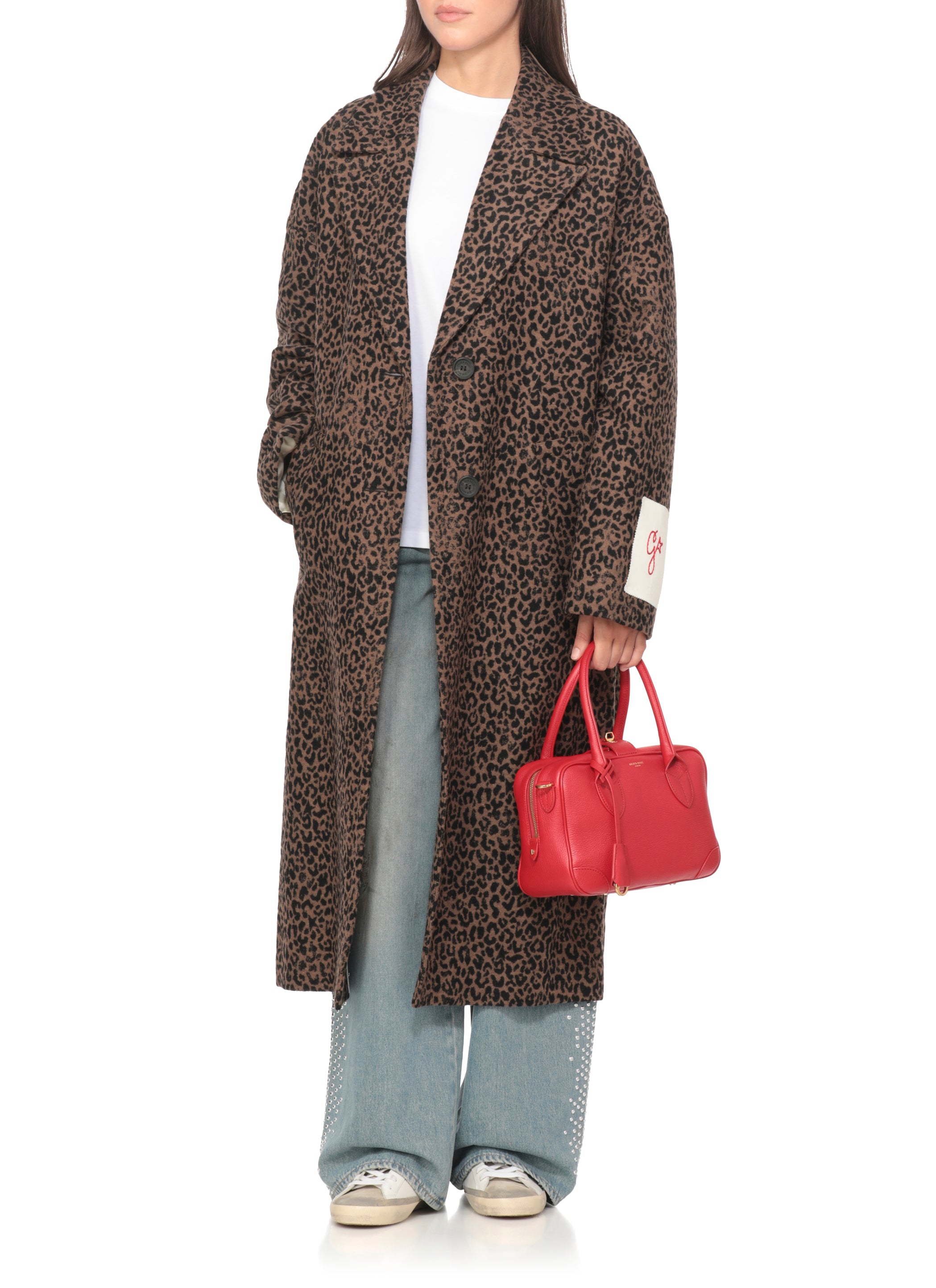Golden Goose Coats Brown
