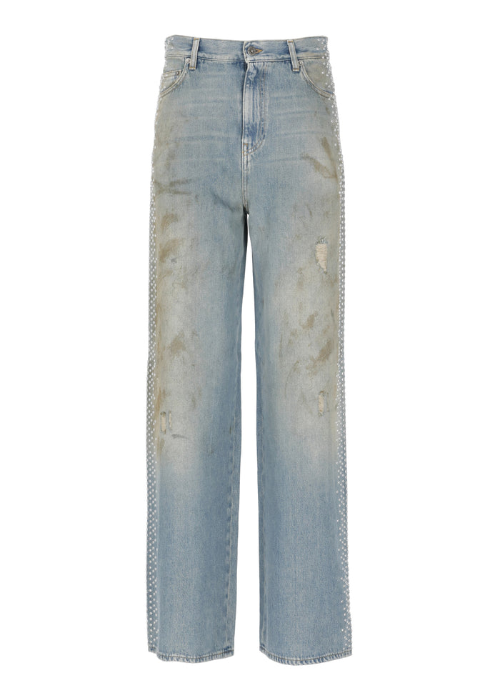 Golden Goose Jeans Light Blue