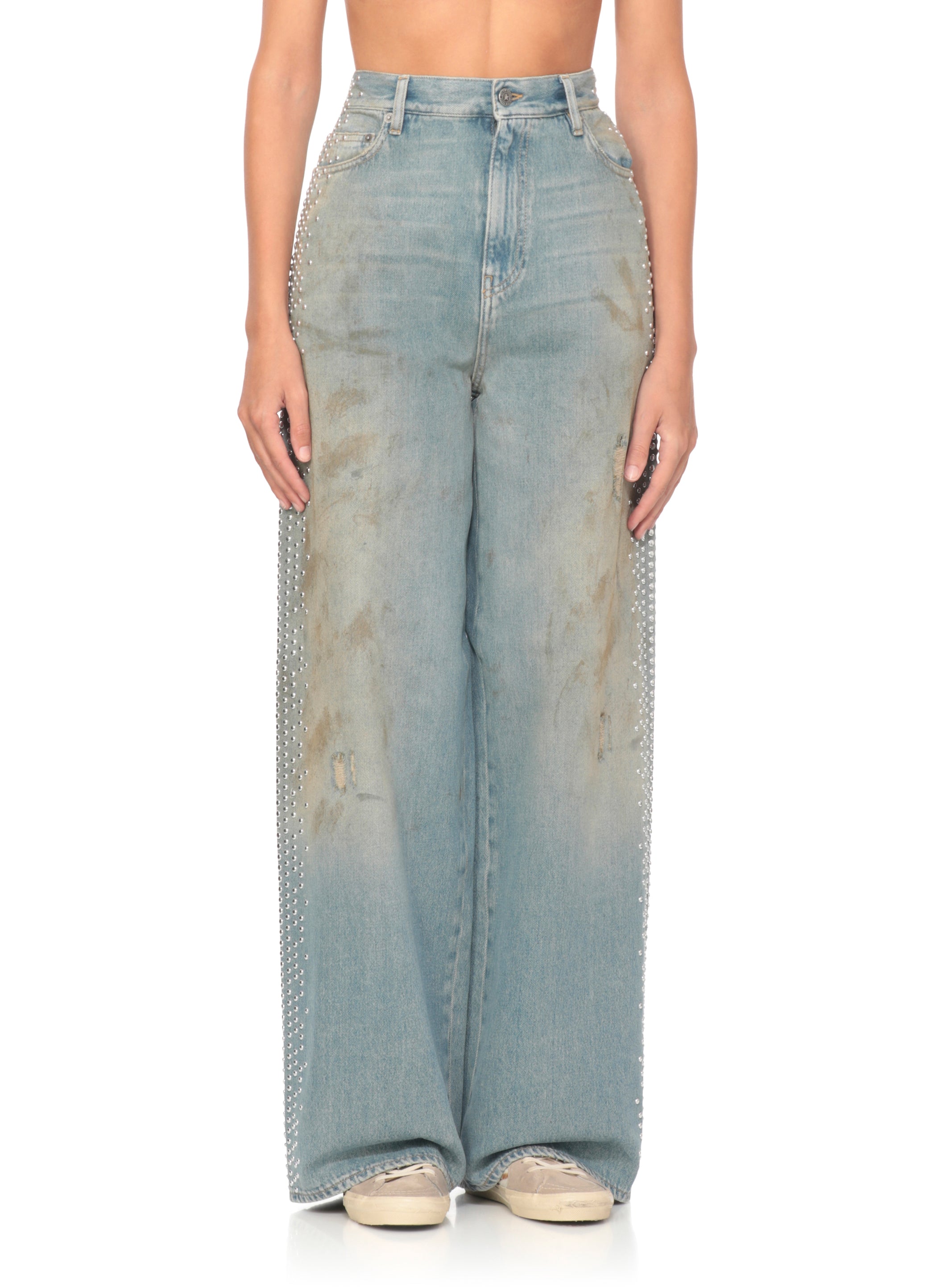 Golden Goose Jeans Light Blue