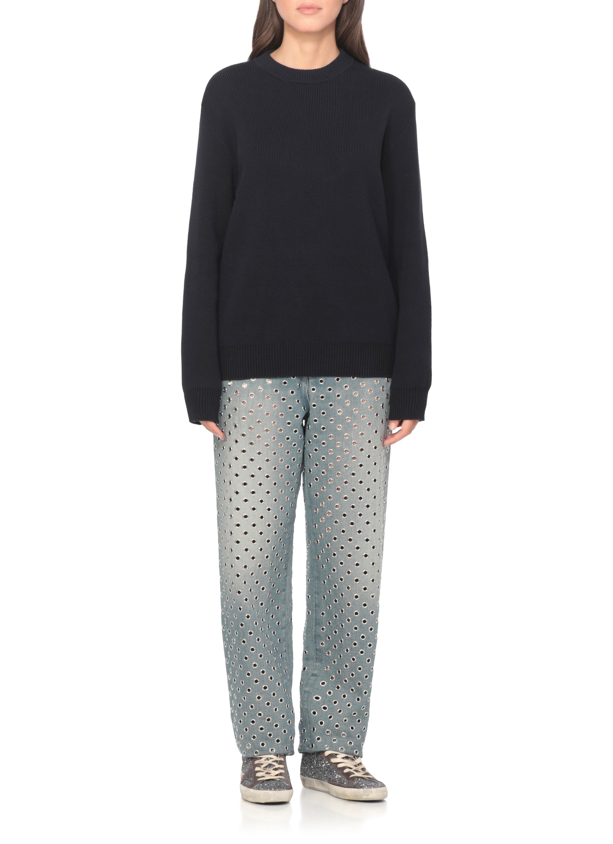 Golden Goose Sweaters Blue
