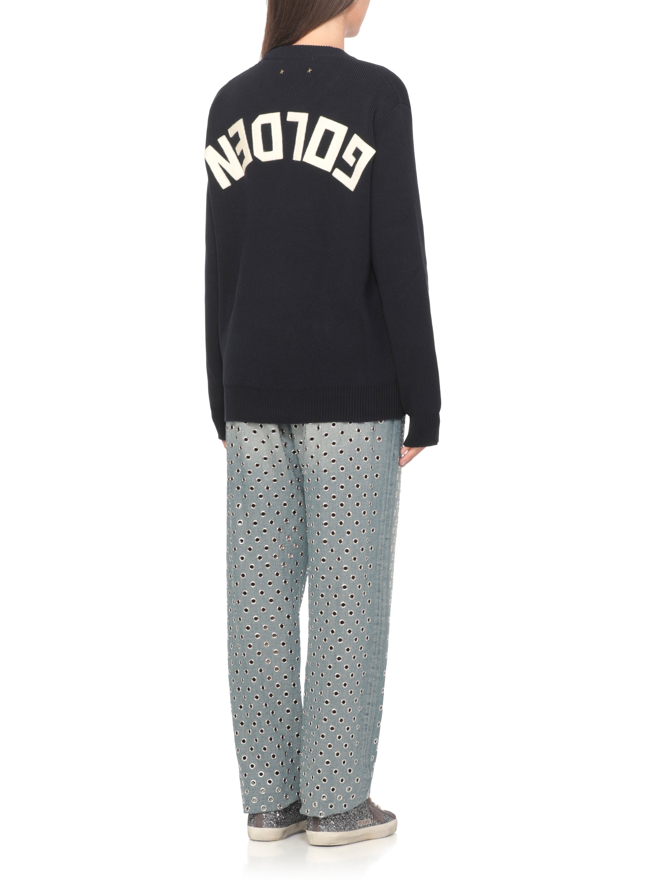 Golden Goose Sweaters Blue