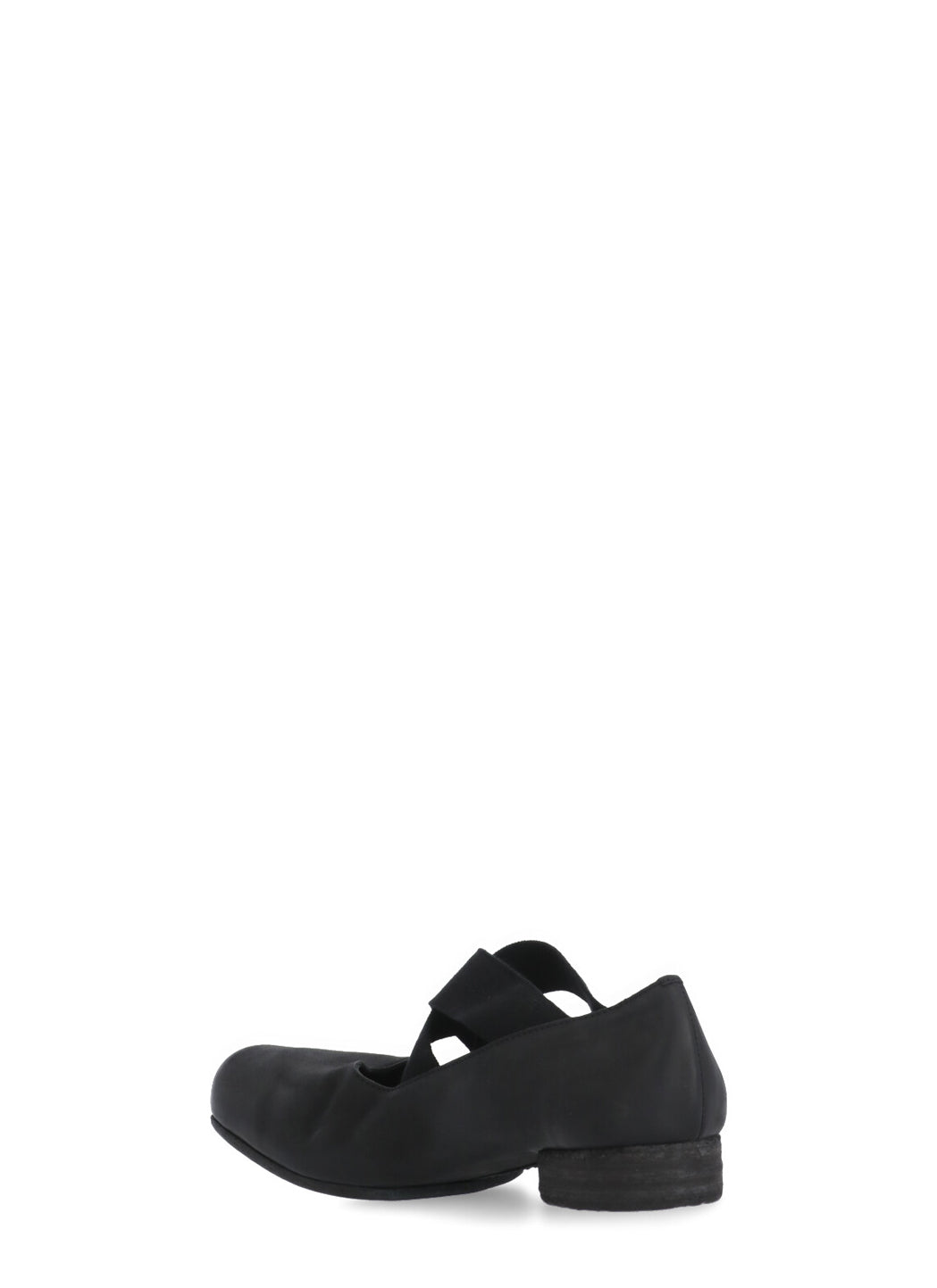 Uma Wang Flat Shoes Black Calf Leather
