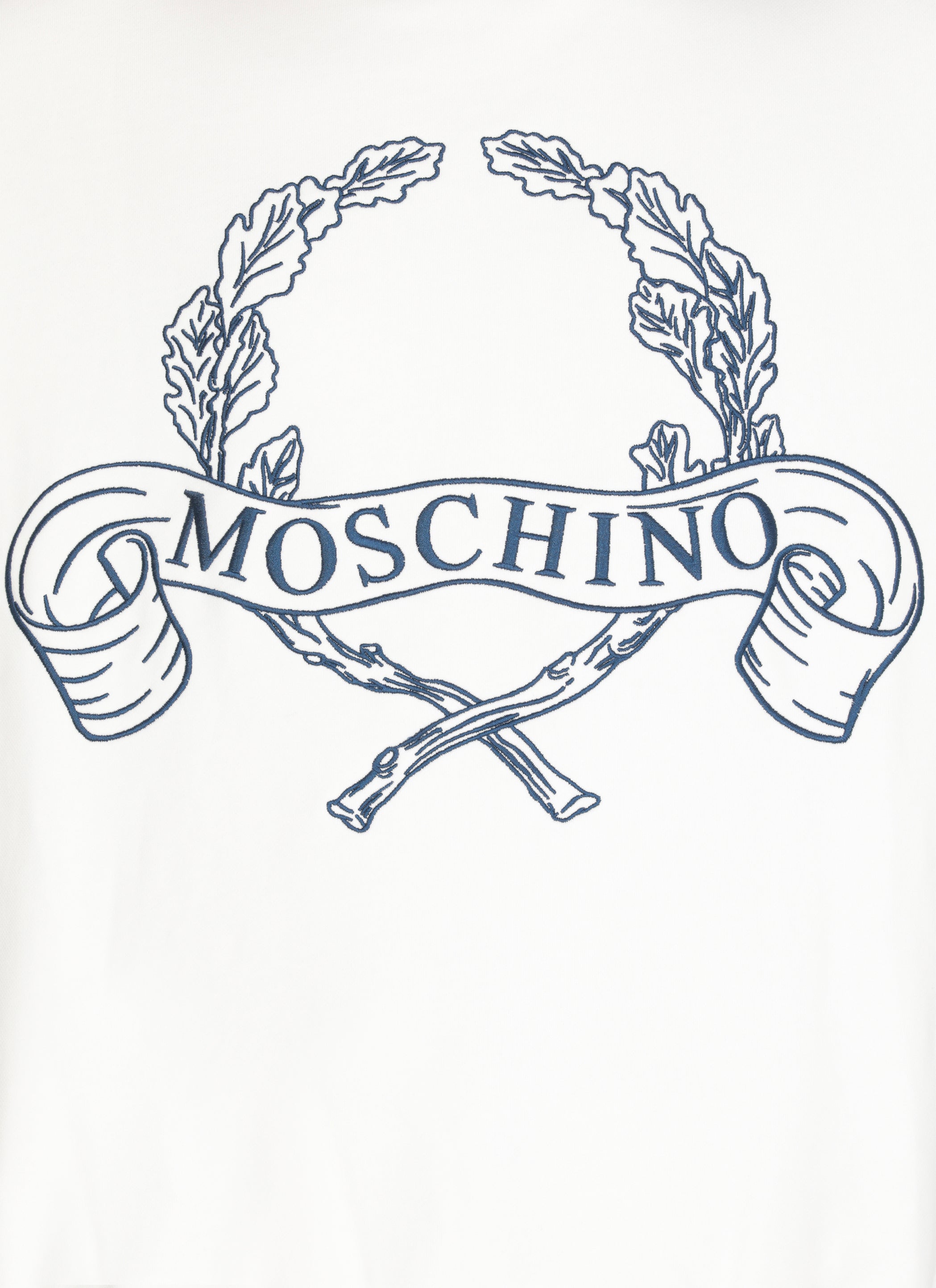 Moschino Sweaters White Cotton