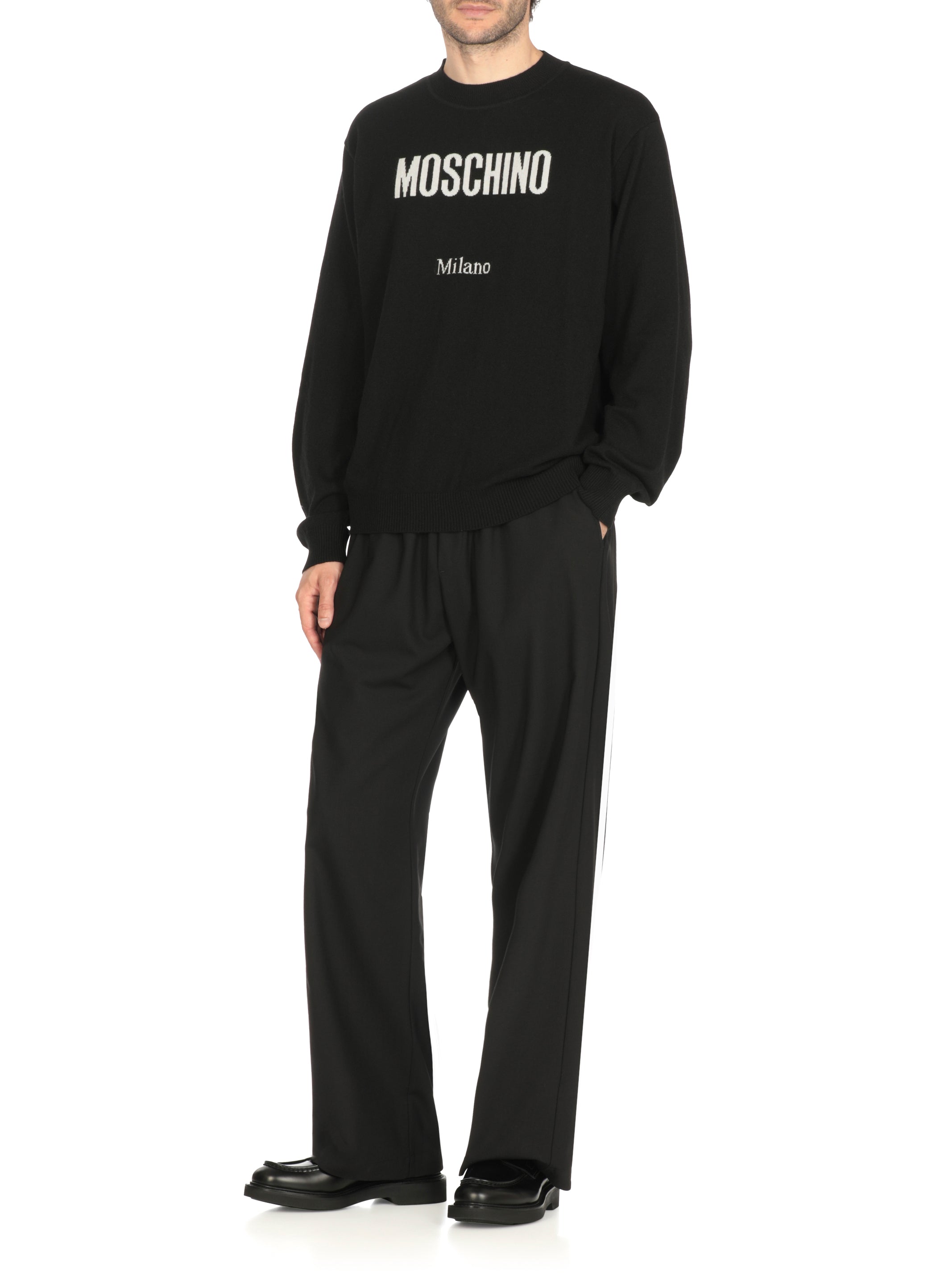 Moschino Sweaters Black