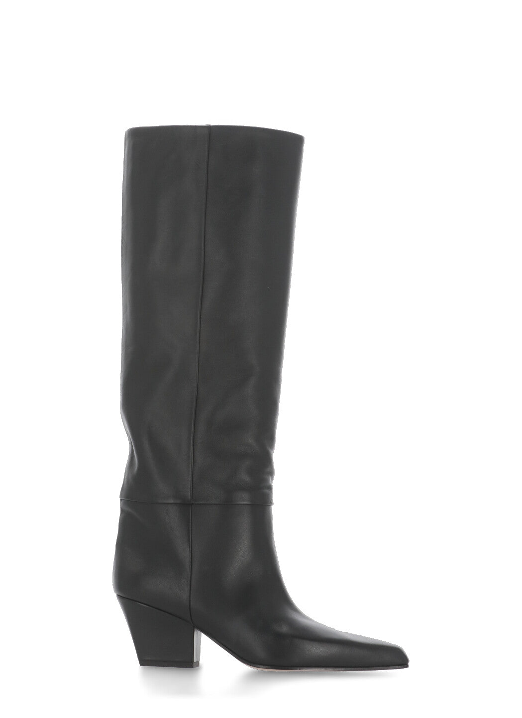 Paris Texas Boots Black Cow Leather