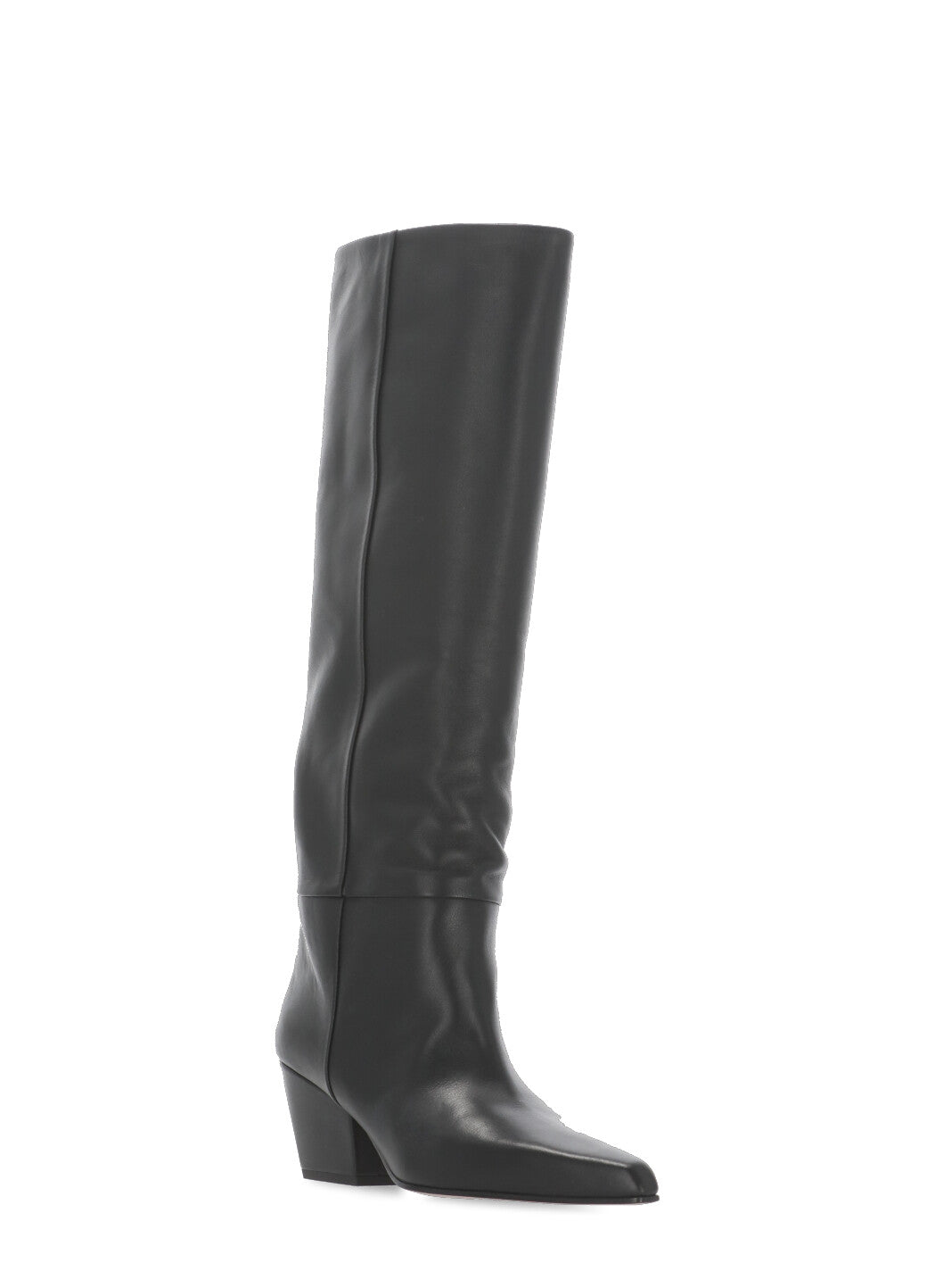 Paris Texas Boots Black Cow Leather