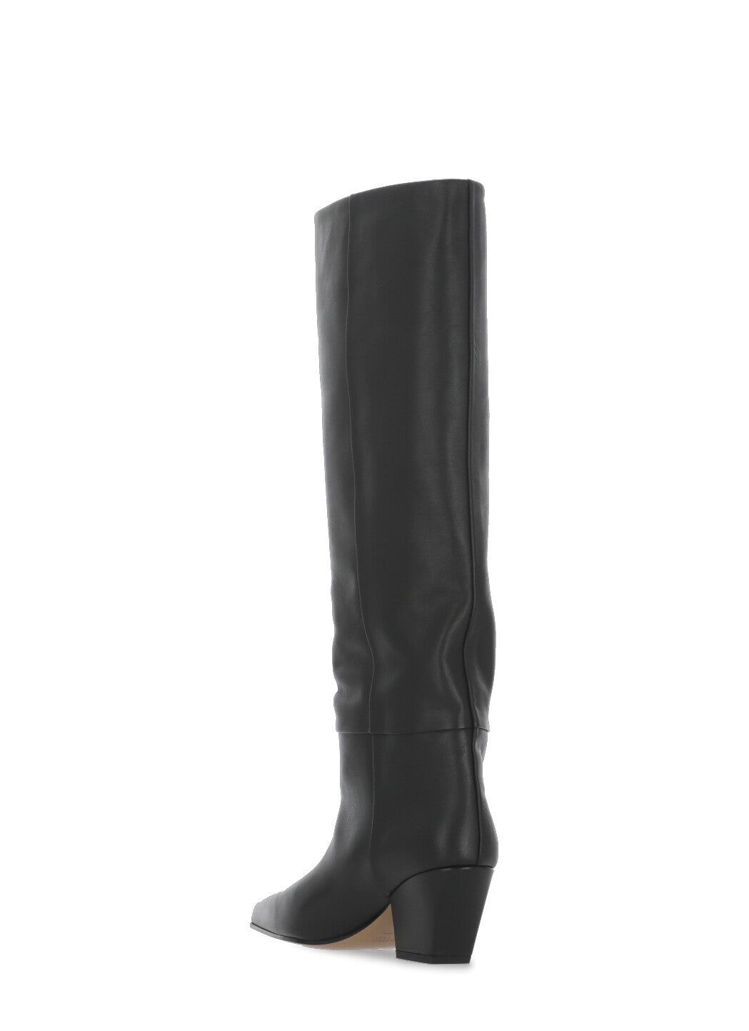 Paris Texas Boots Black Cow Leather