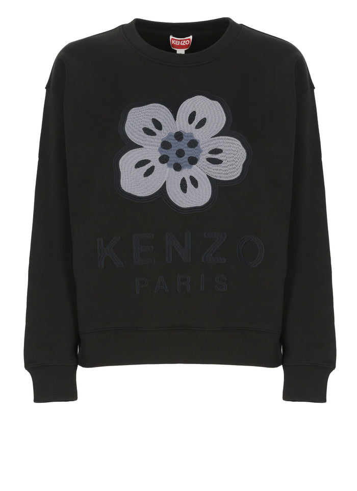 Kenzo Sweaters Black Cotton