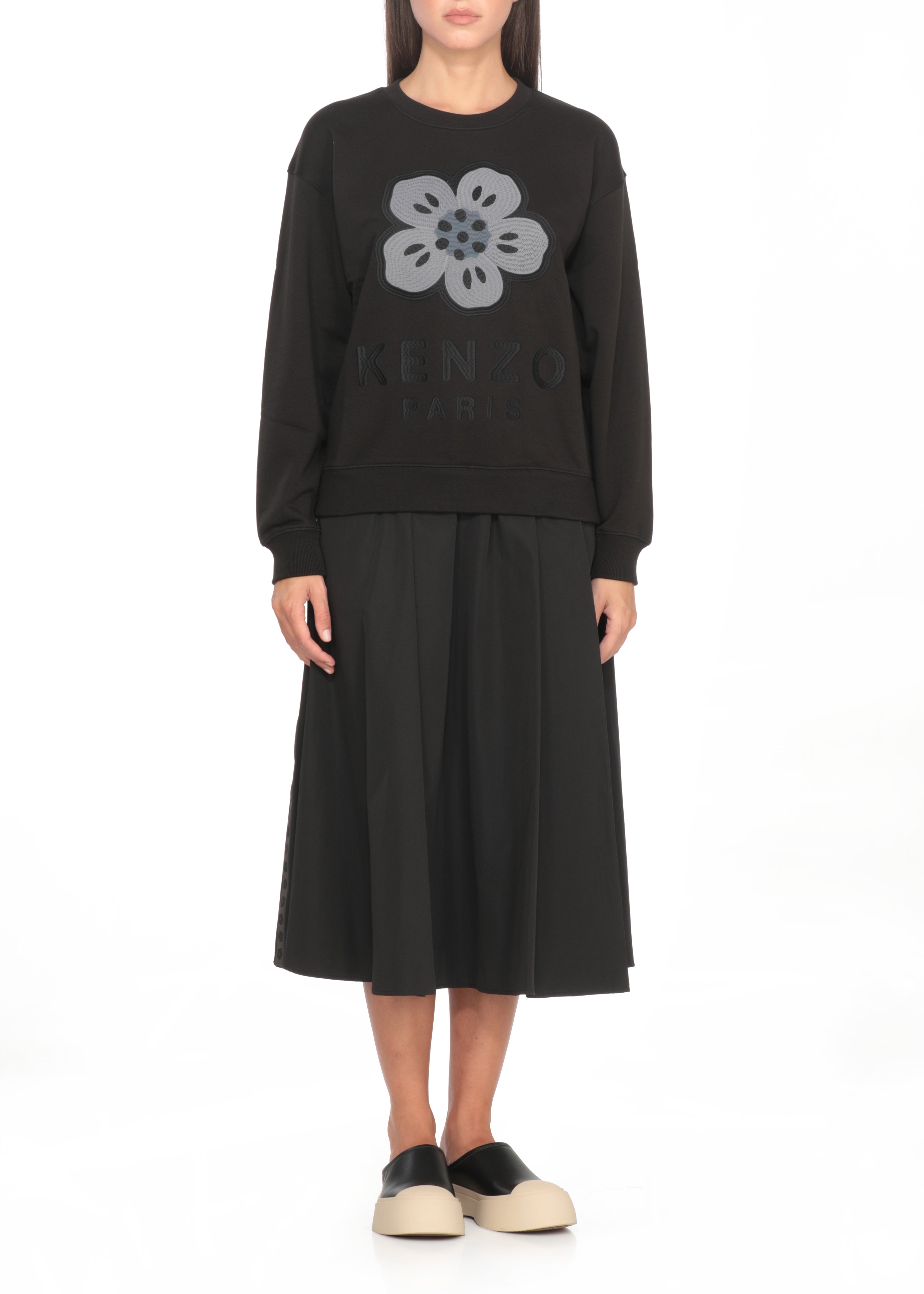 Kenzo Sweaters Black Cotton