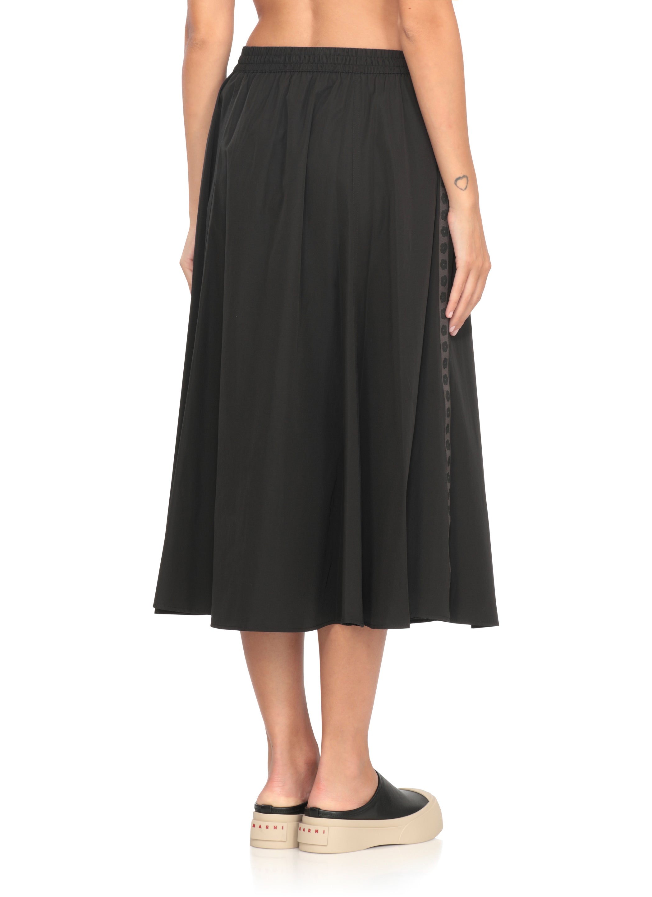 Kenzo Skirts Black Polyester Cotton