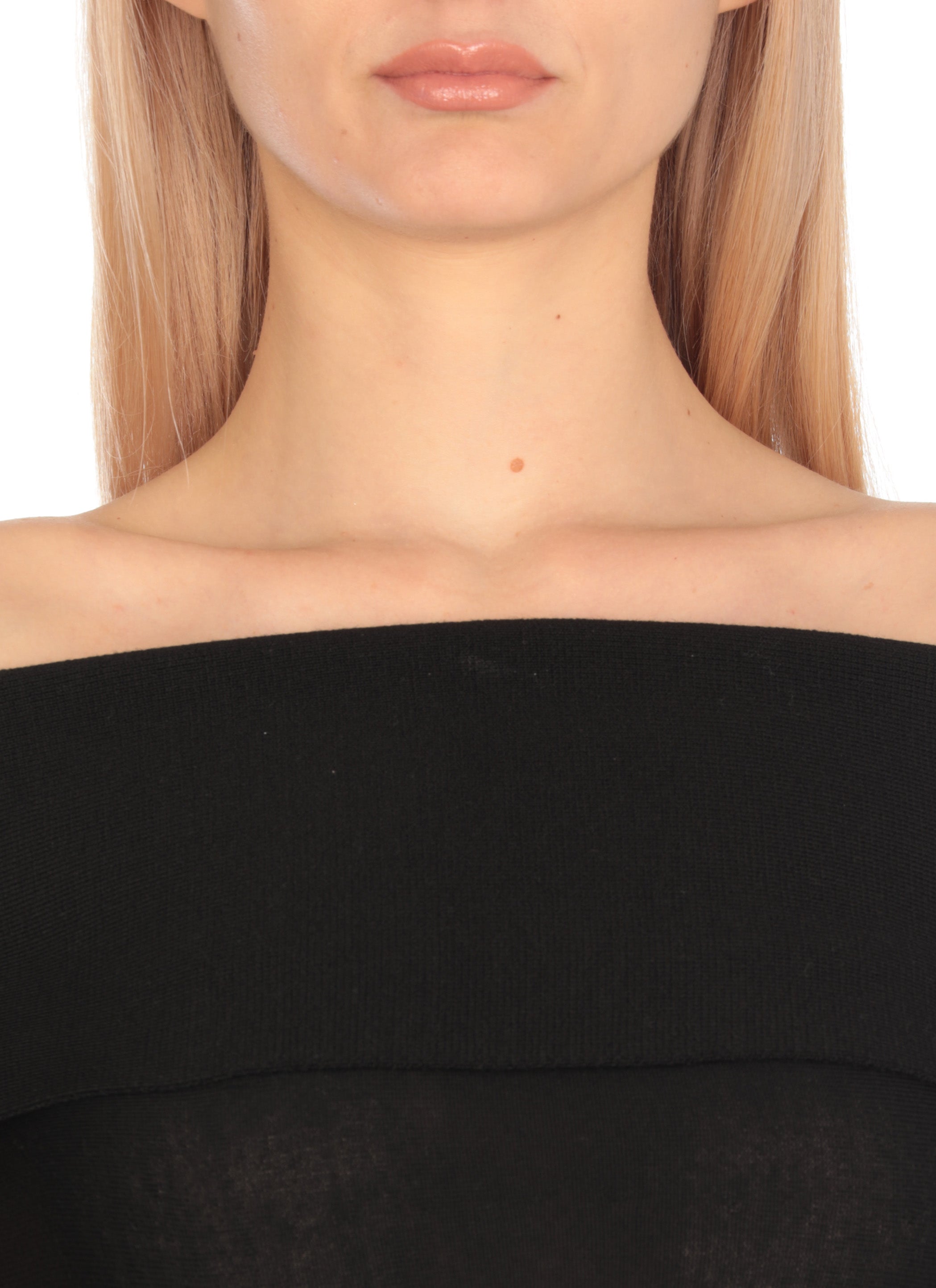 KHAITE Dresses Black Wool Polyamide