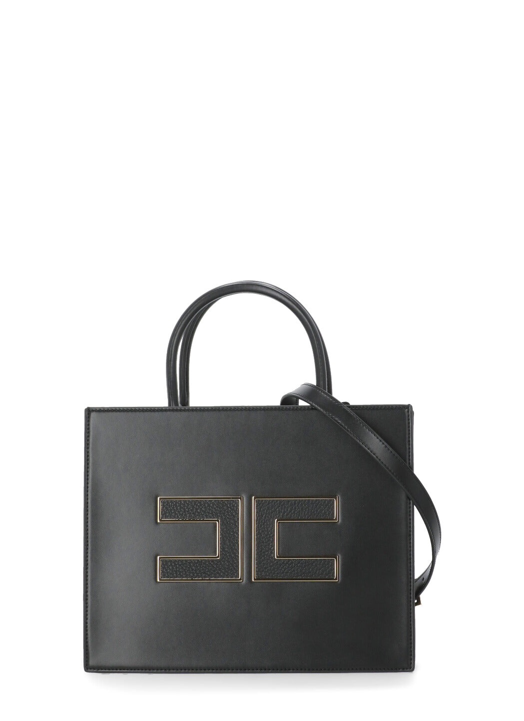 Elisabetta Franchi Bags Black Polyurethane Polyester Cotton