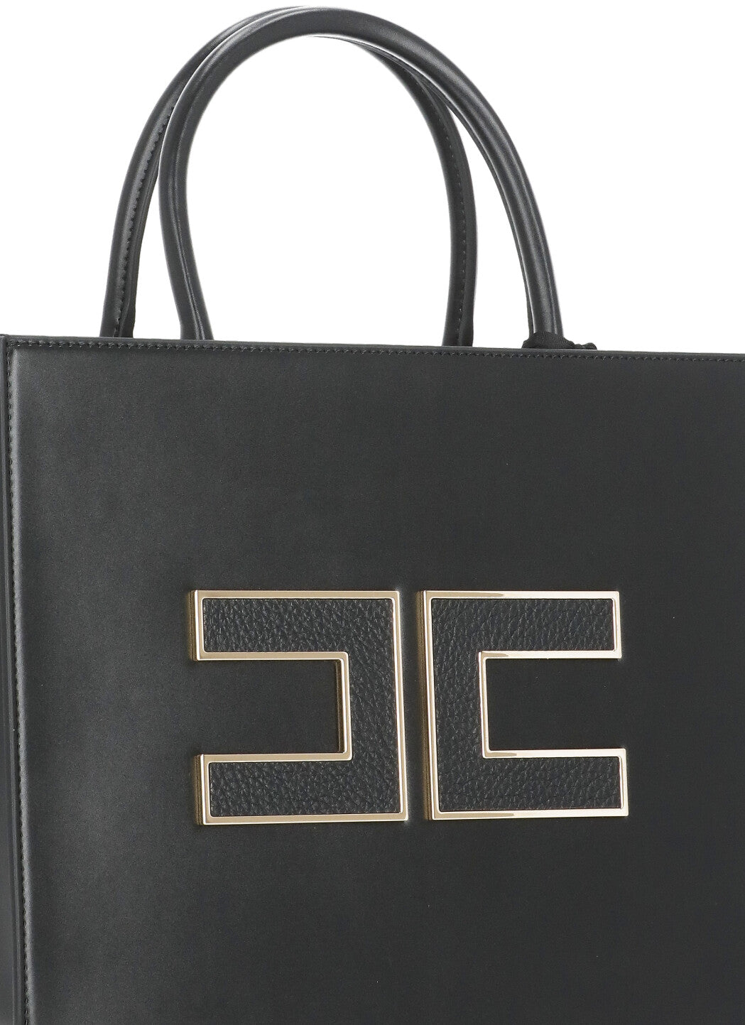 Elisabetta Franchi Bags Black Polyurethane Polyester Cotton