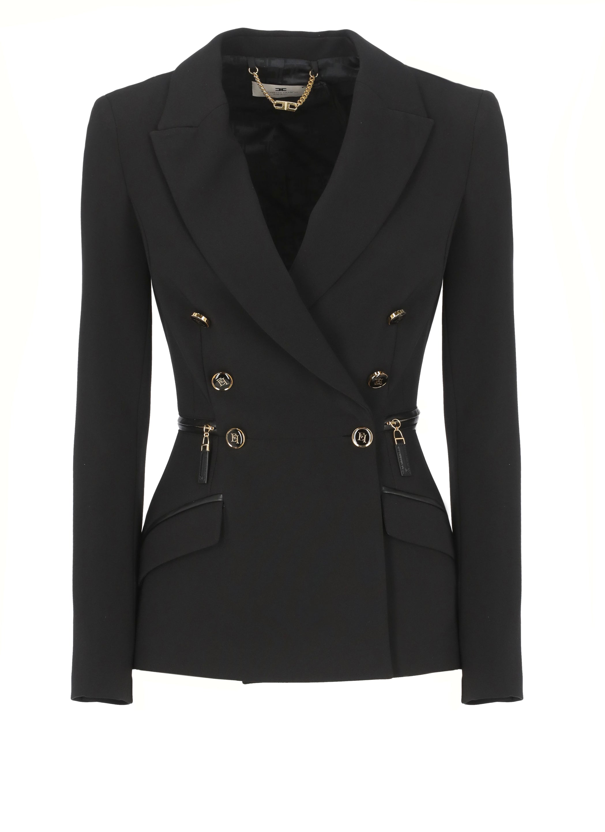 Elisabetta Franchi Jackets Black