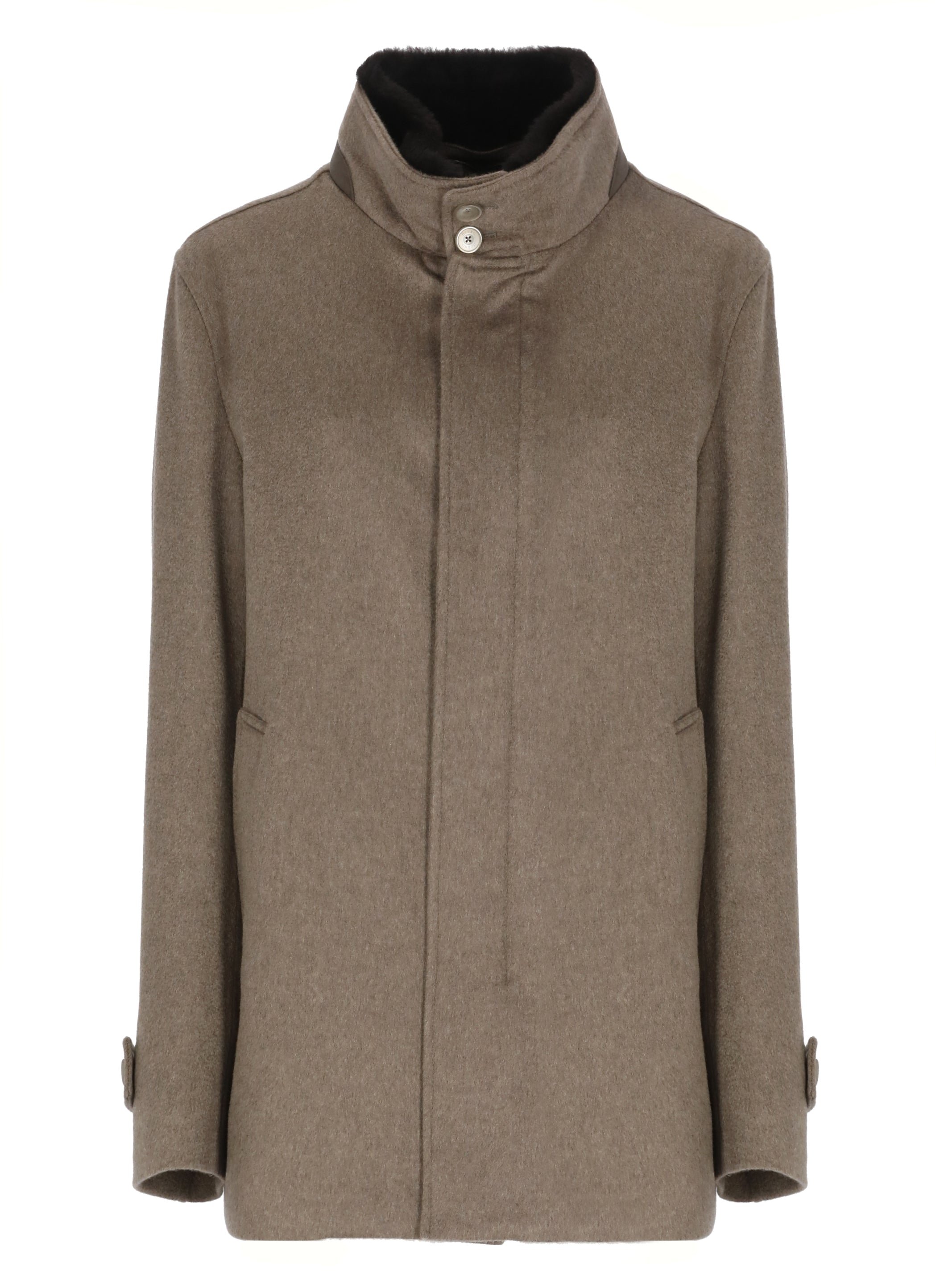 Herno Coats Beige