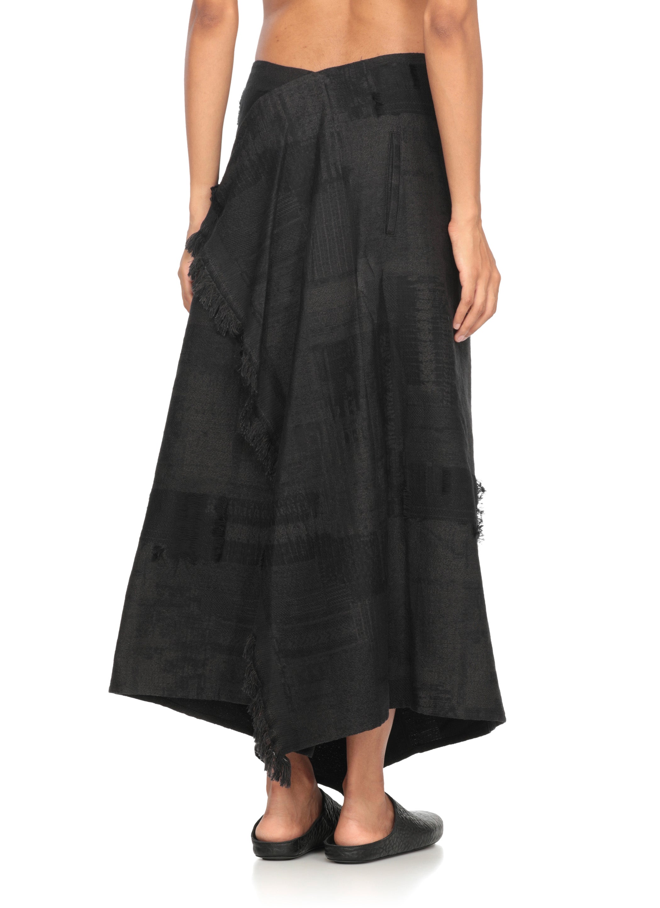 Ys Skirts Grey Cotton