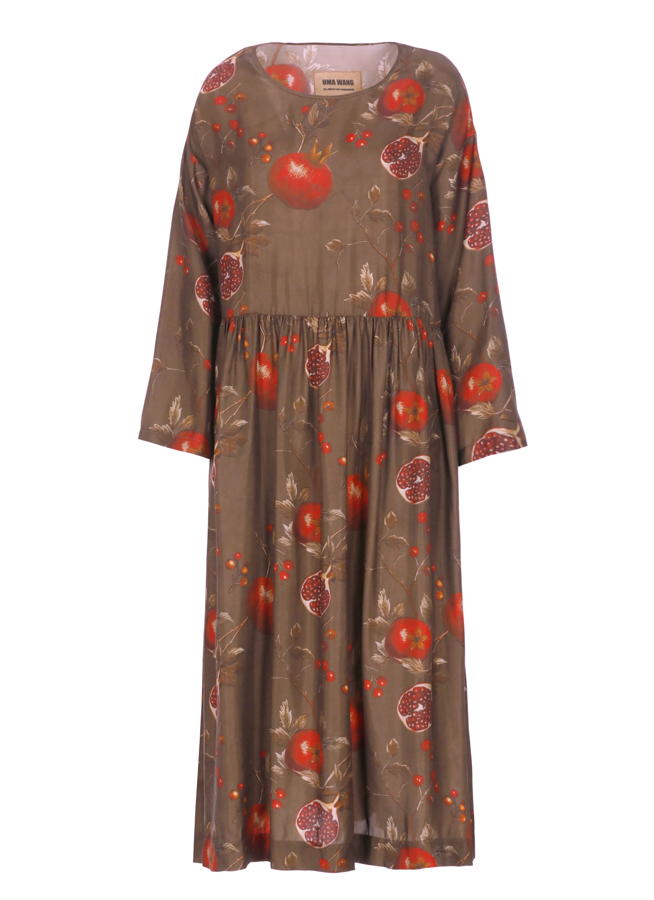 Uma Wang Dresses Brown Viscose Cupro