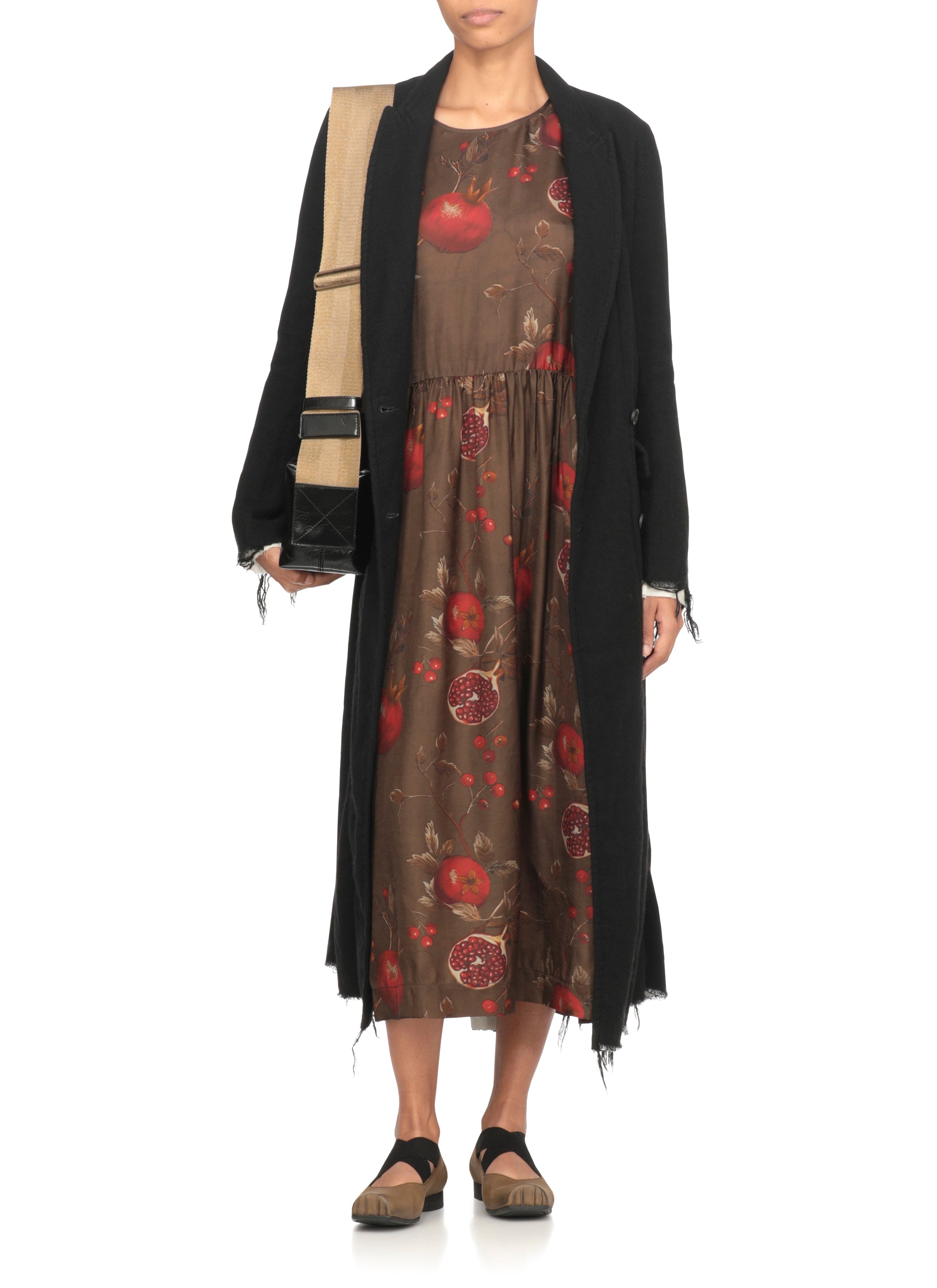 Uma Wang Dresses Brown Viscose Cupro