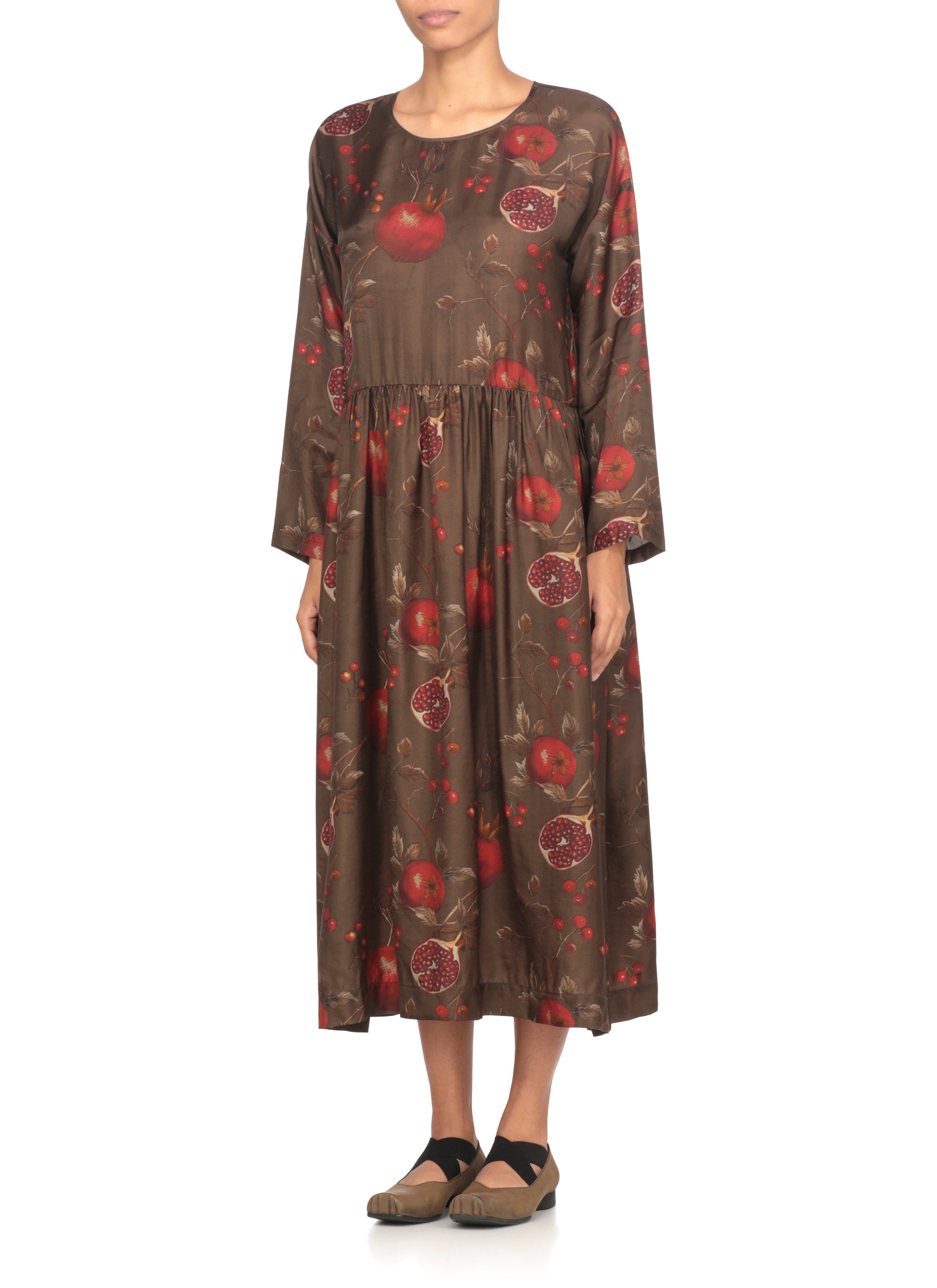 Uma Wang Dresses Brown Viscose Cupro