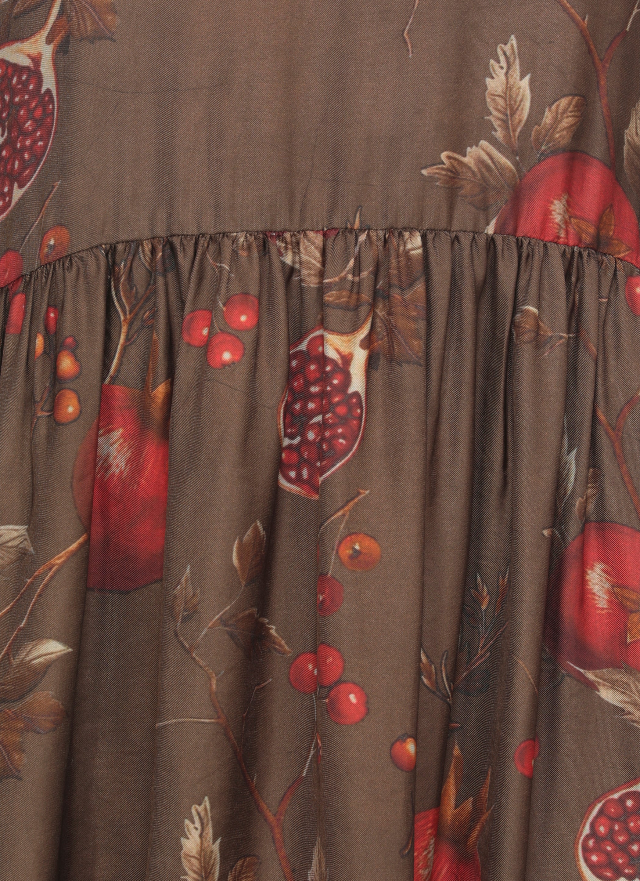 Uma Wang Dresses Brown Viscose Cupro