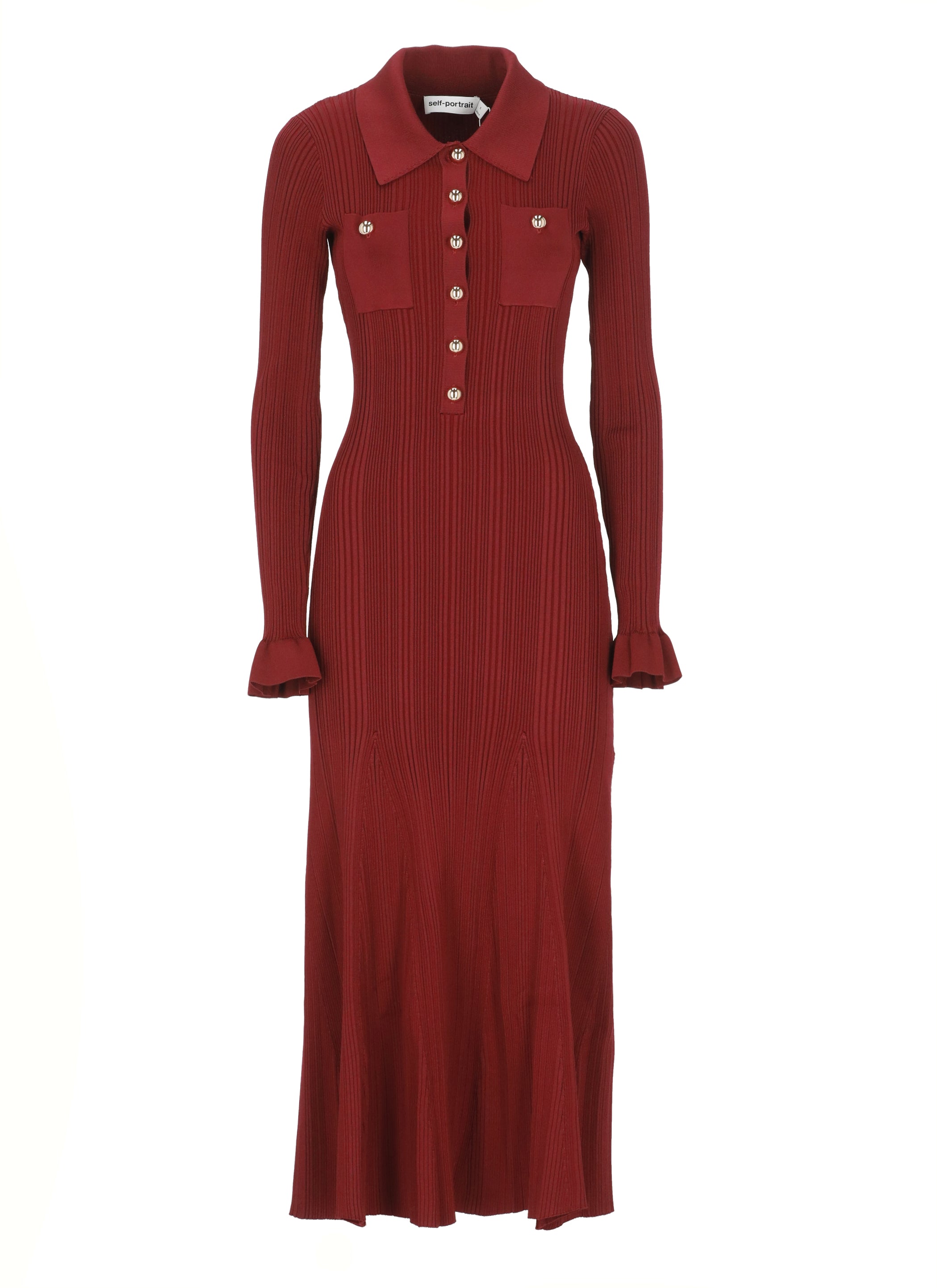 Self Portrait Dresses Bordeaux