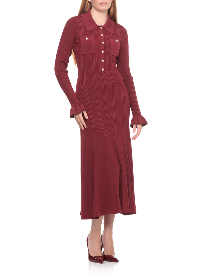Self Portrait Dresses Bordeaux
