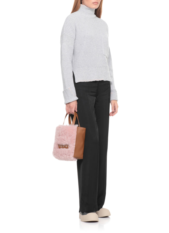 Marni Sweaters Grey Virgin Wool