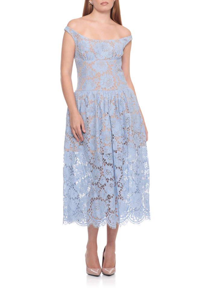 SELF PORTRAIT Dresses Blue