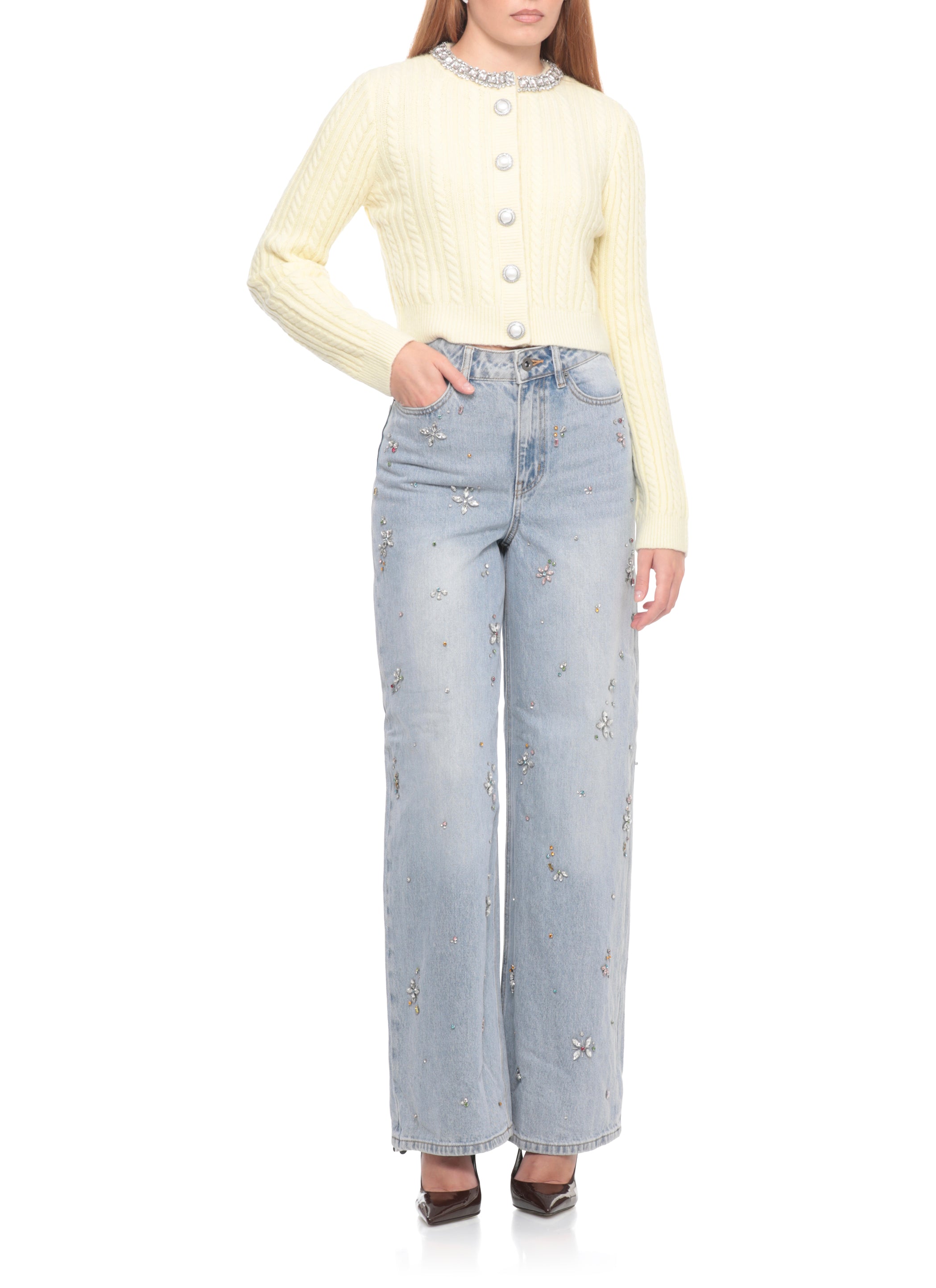 Self Portrait Jeans Blue