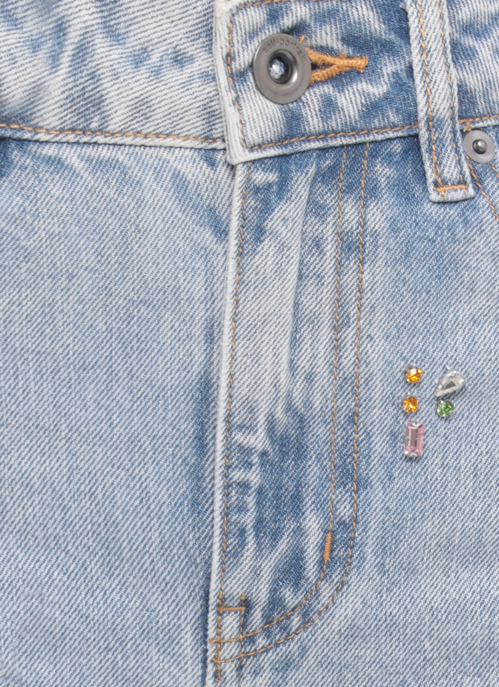 Self Portrait Jeans Blue