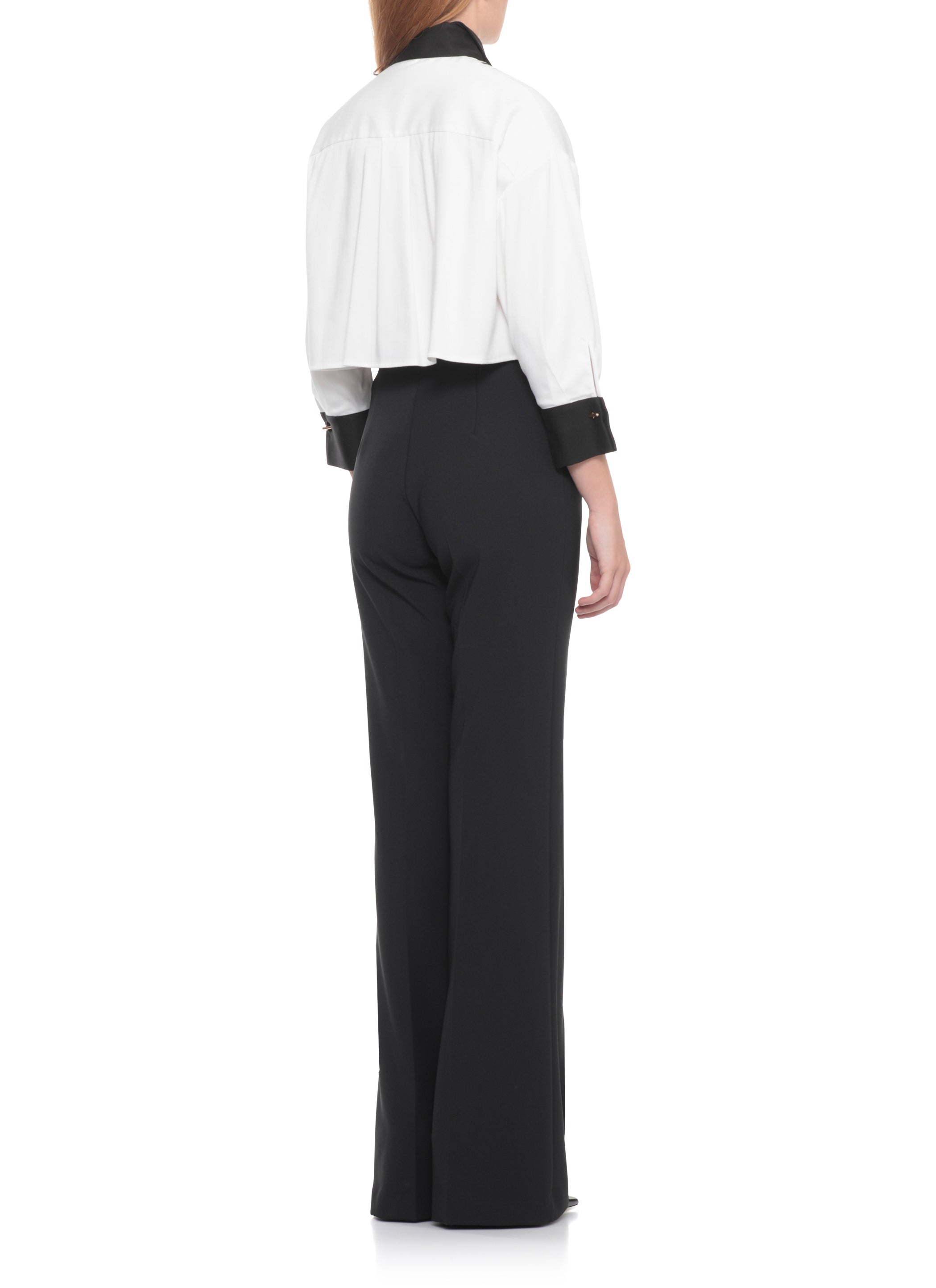 Elisabetta Franchi Shirts White Lyocell Elastane