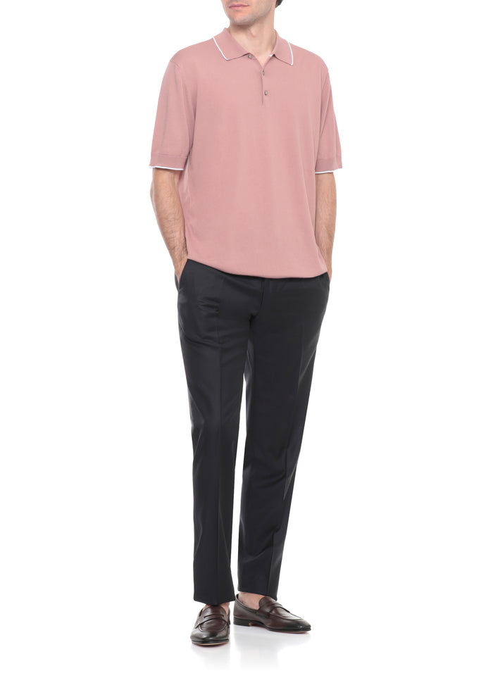 Incotex Trousers Blue Virgin Wool