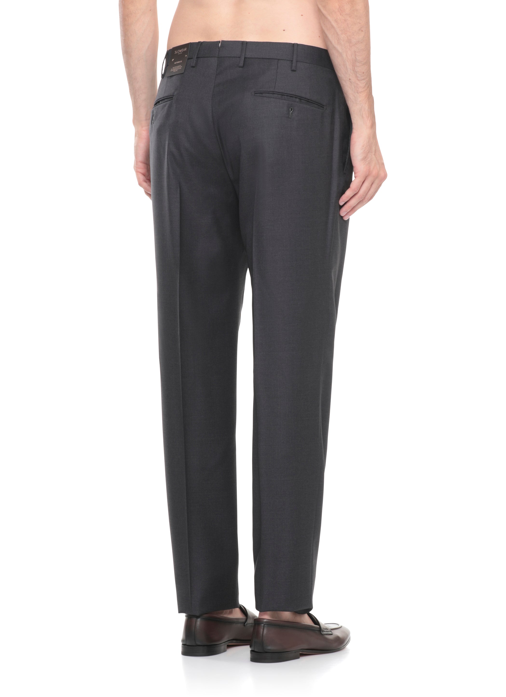 Incotex Trousers Grey Virgin Wool