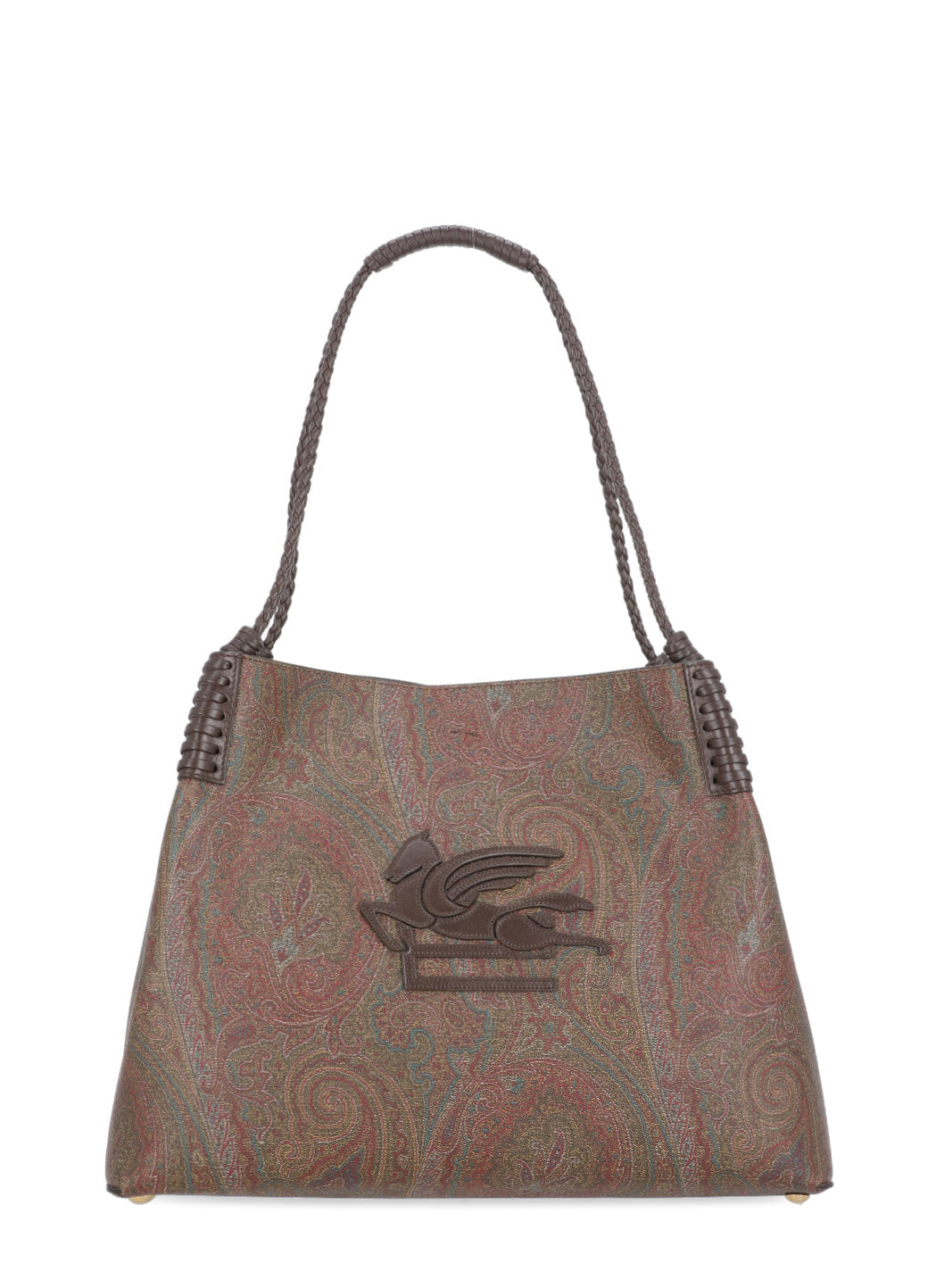 Etro Bags Brown Cotton Inside: Cowhide
