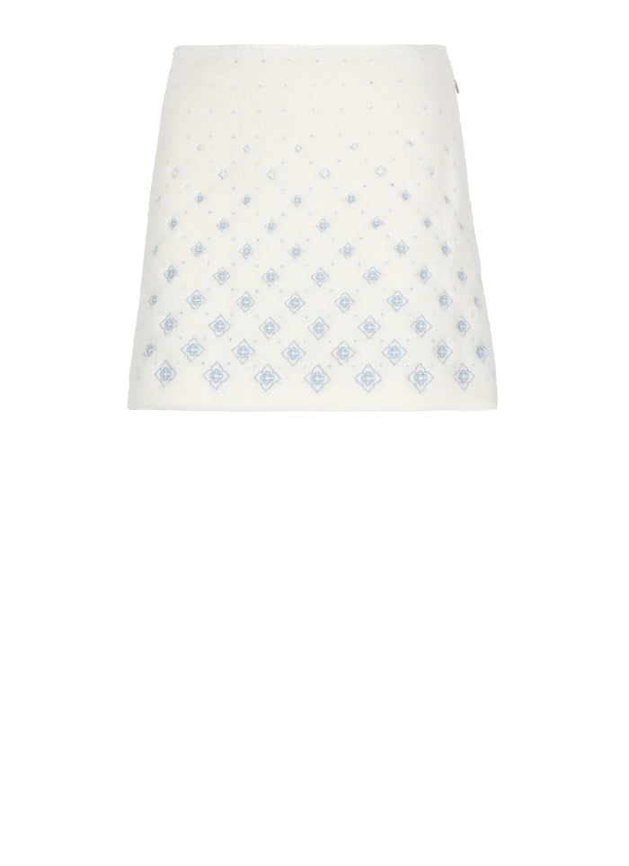 Casablanca Skirts White Polyvinyl Chloride