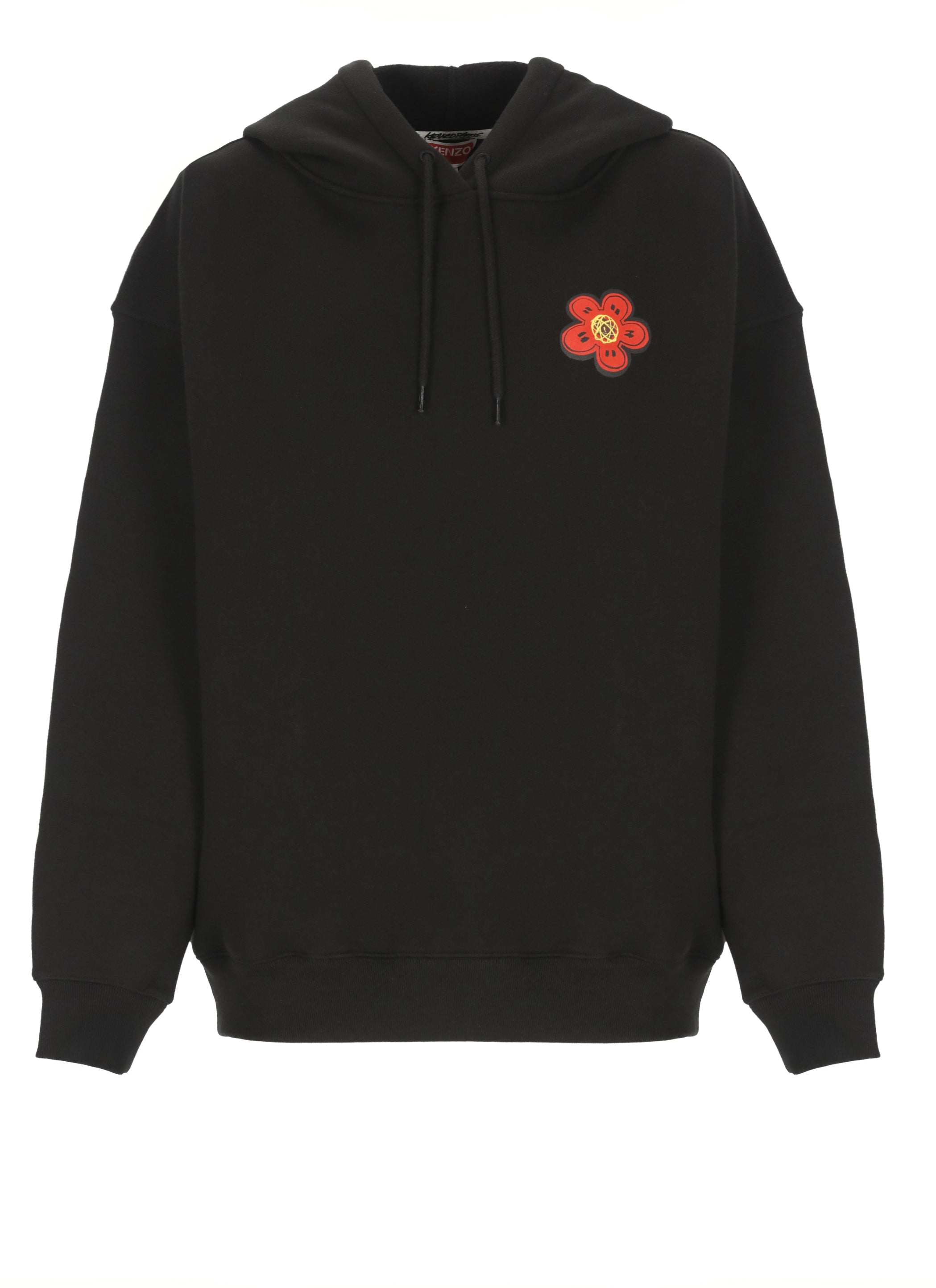 Kenzo Sweaters Black Cotton Ribs: Elastane