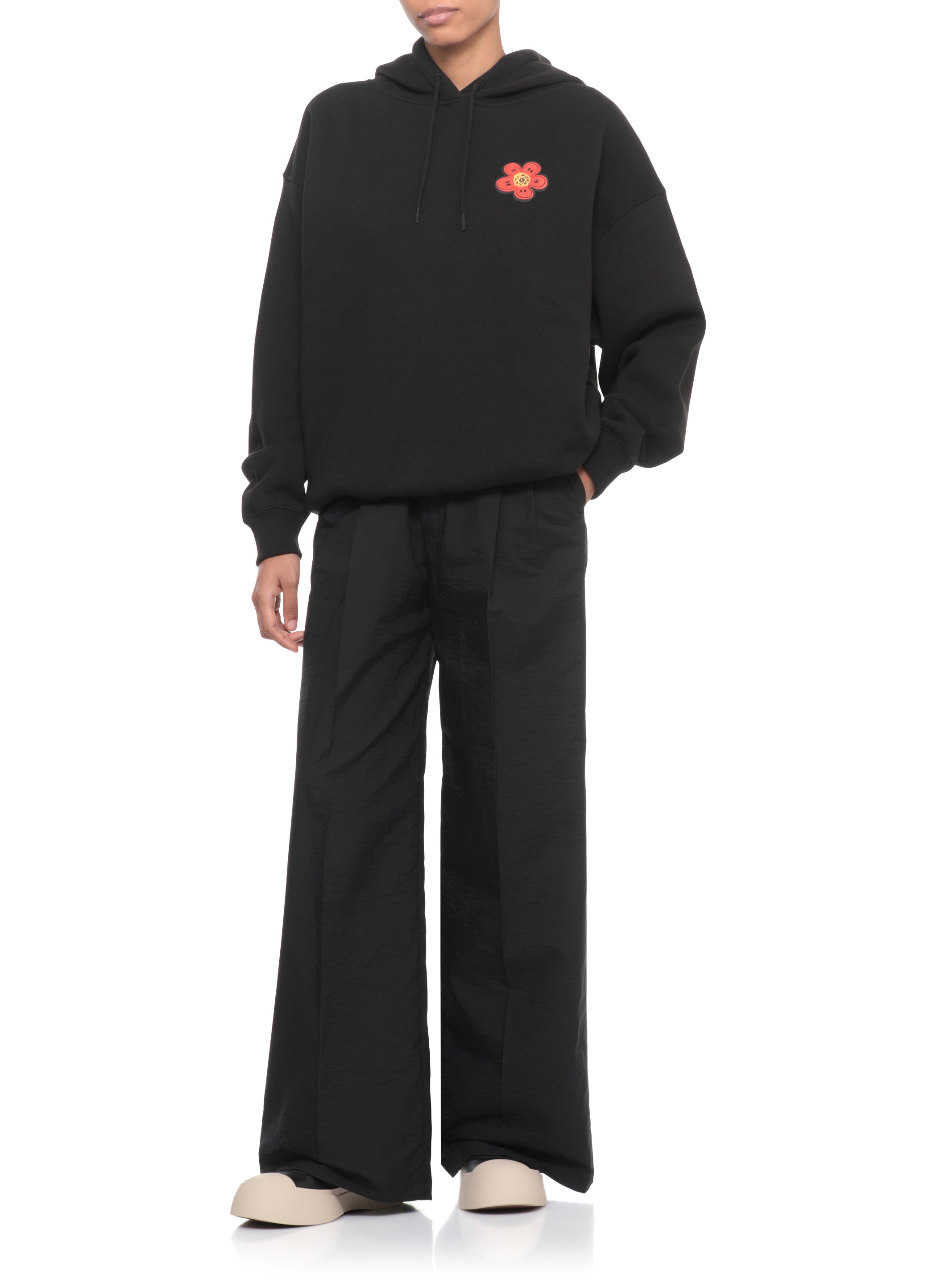 Kenzo Sweaters Black Cotton Ribs: Elastane