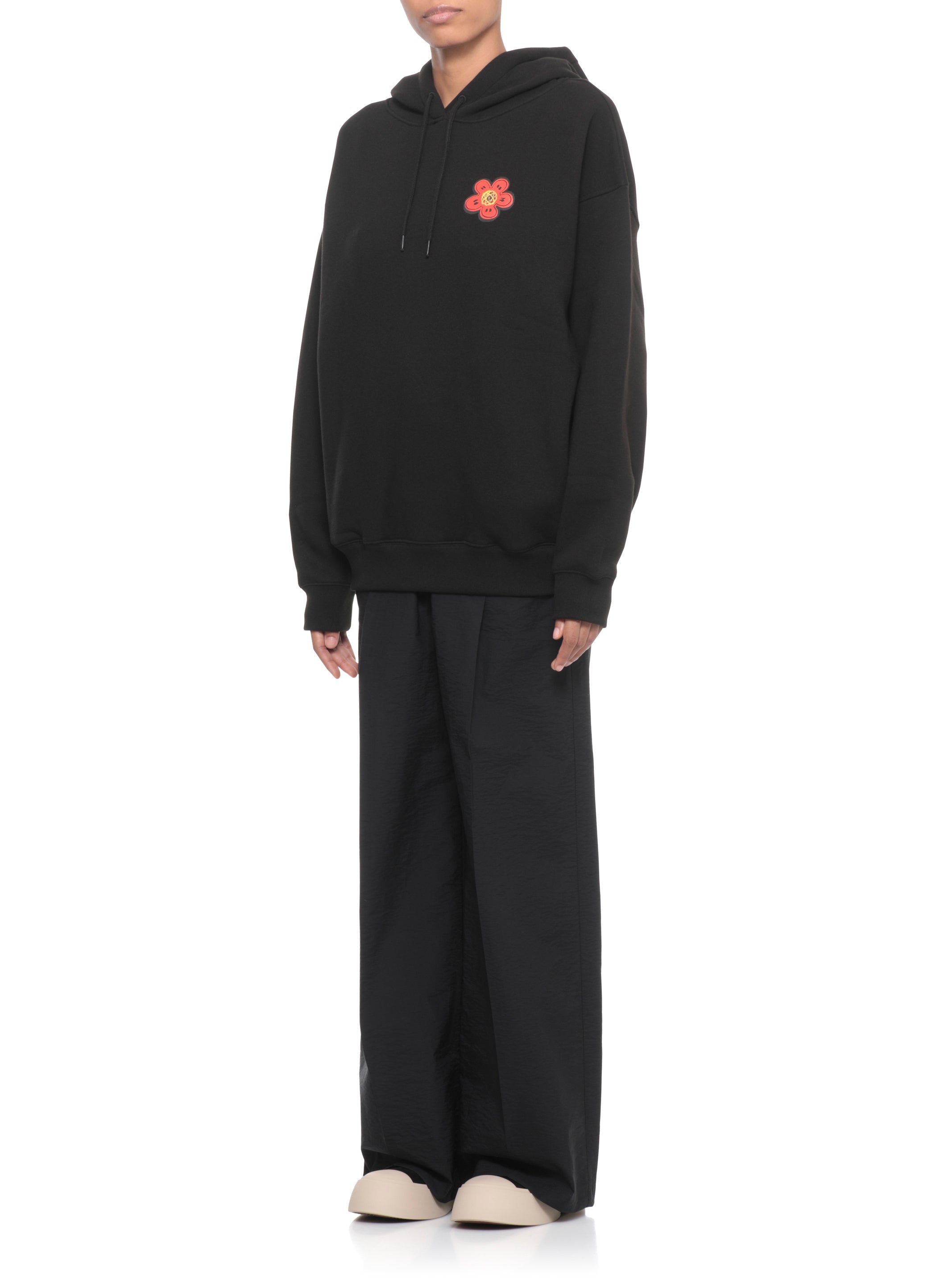 Kenzo Sweaters Black Cotton Ribs: Elastane