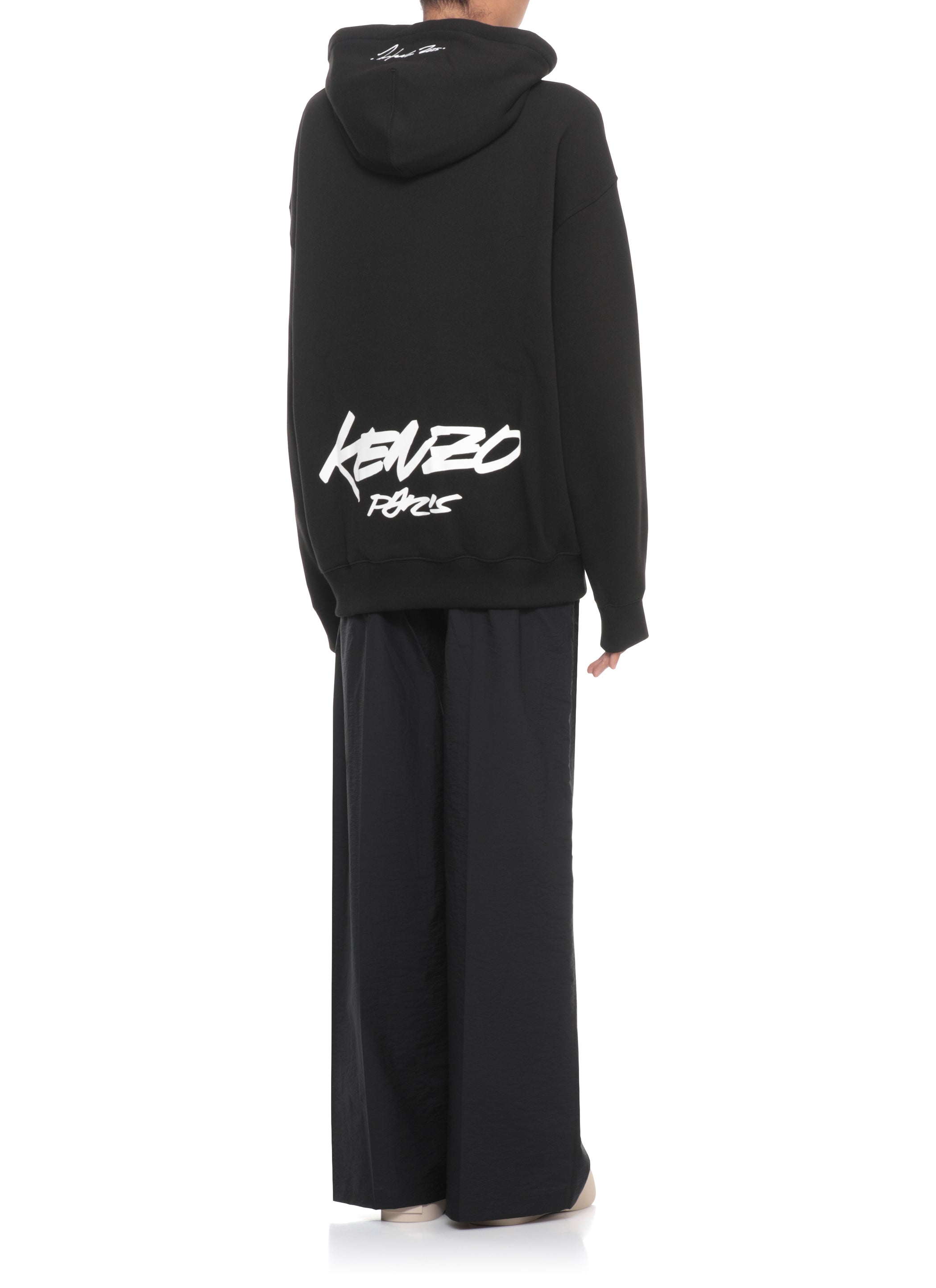 Kenzo Sweaters Black Cotton Ribs: Elastane