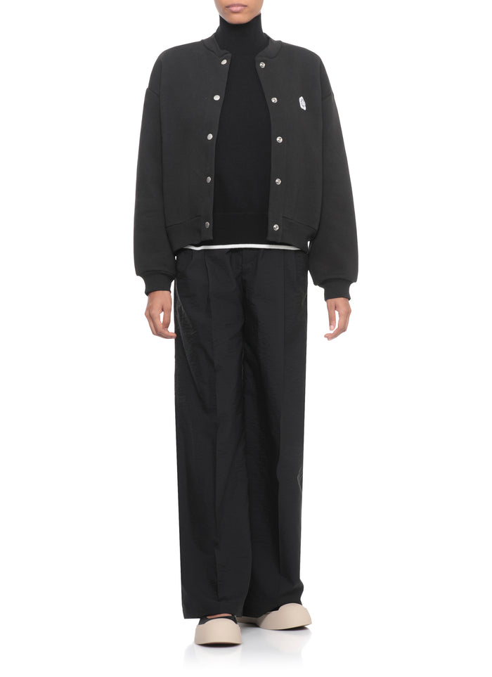 Kenzo Coats Black Cotton Elastane