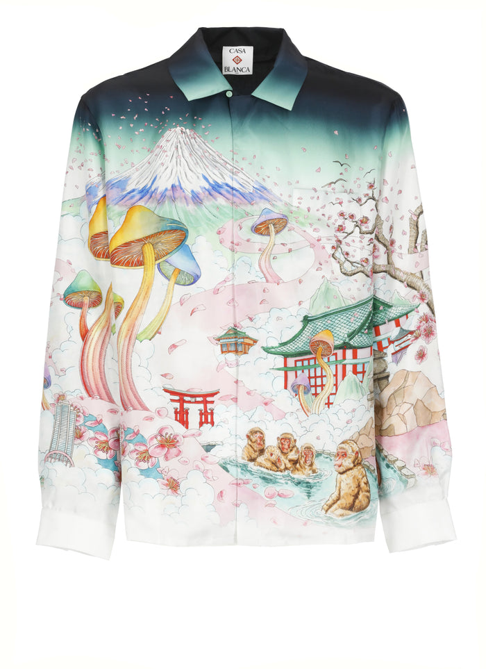 Casablanca Shirts Multicolour Silk