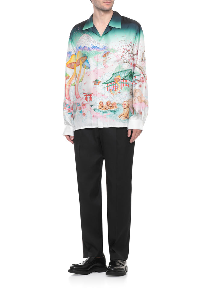 Casablanca Shirts Multicolour Silk